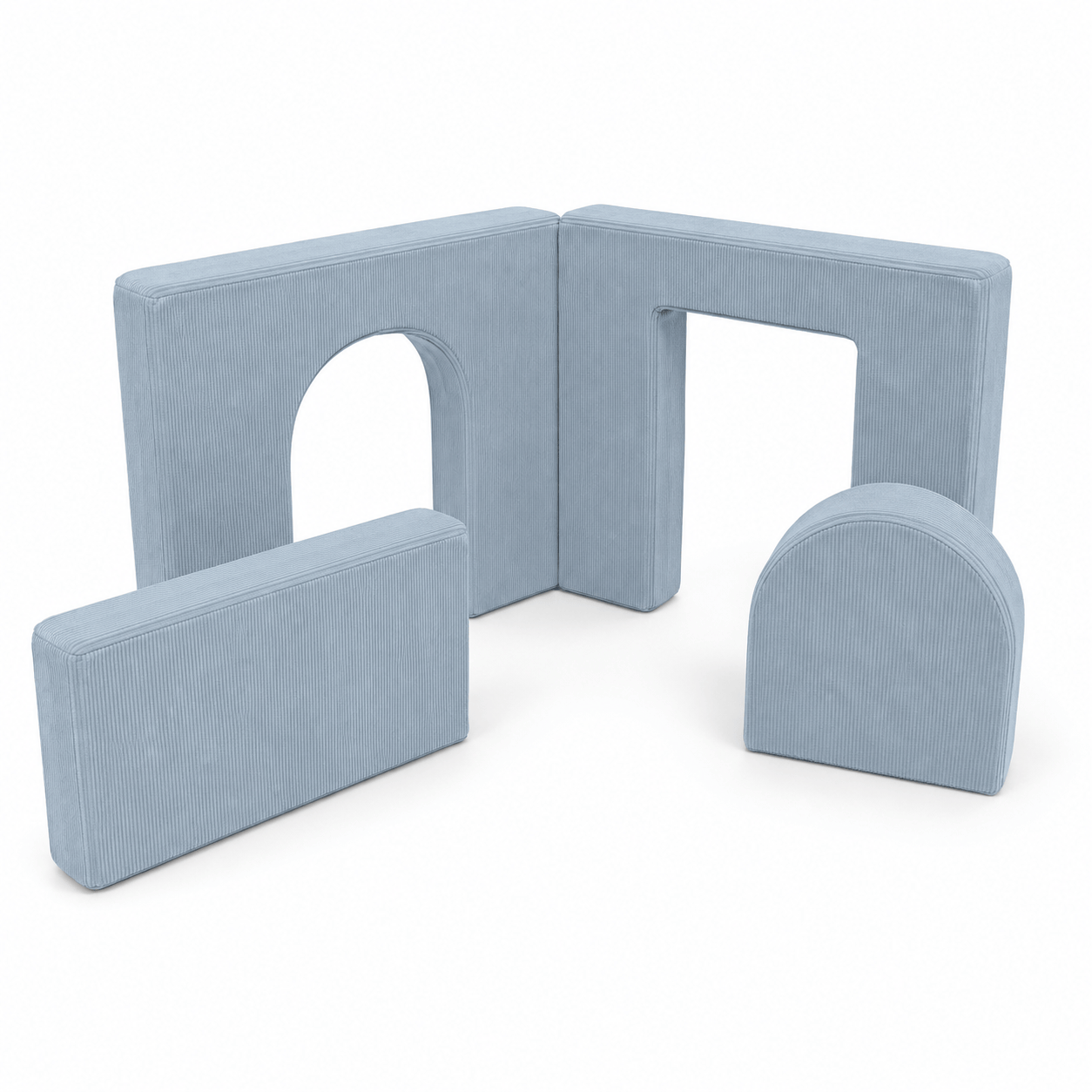 Meowbaby Piankowy Plac Zabaw dla Dzieci Archway | 4 elementy | Premium | 160 cm | Slimcord