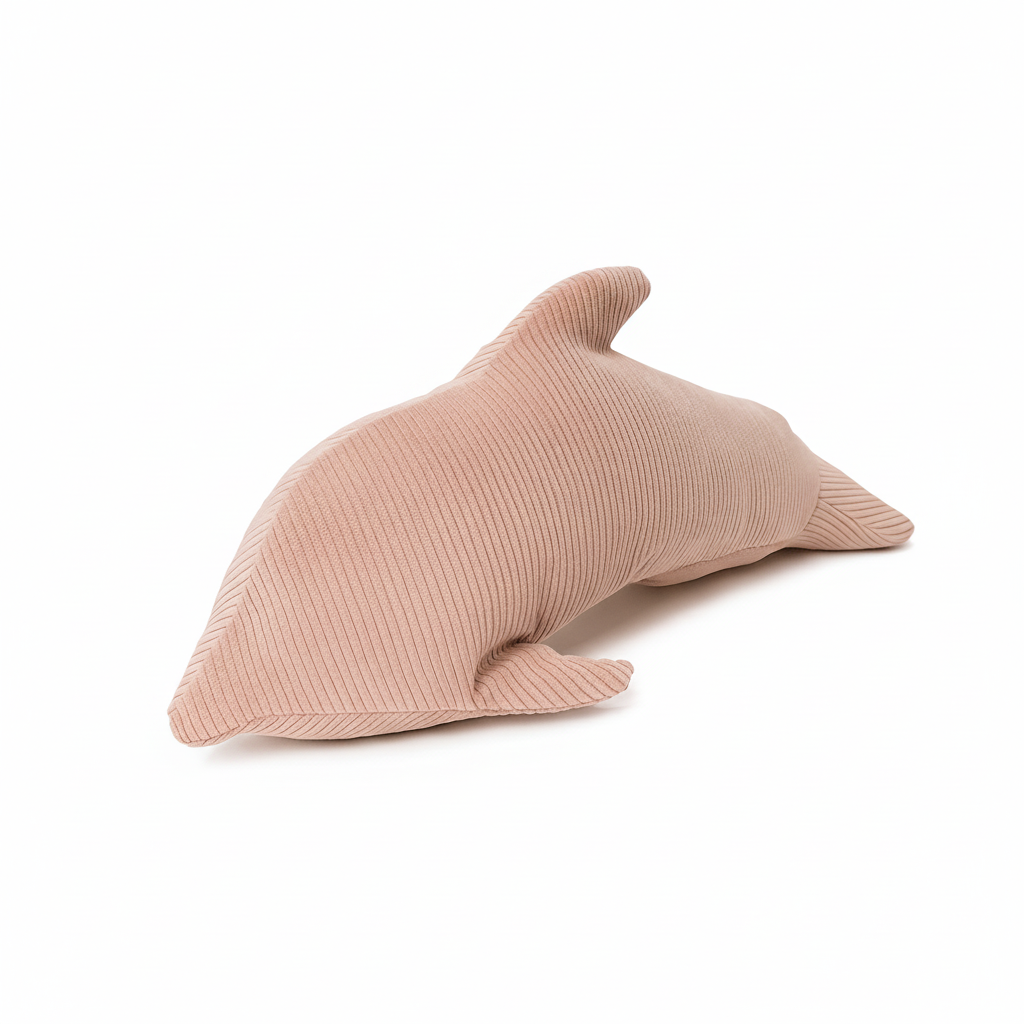 Meowbaby Poduszka Dekoracyjna dla Dzieci Delfin - Miękka i Stylowa | Slimcord