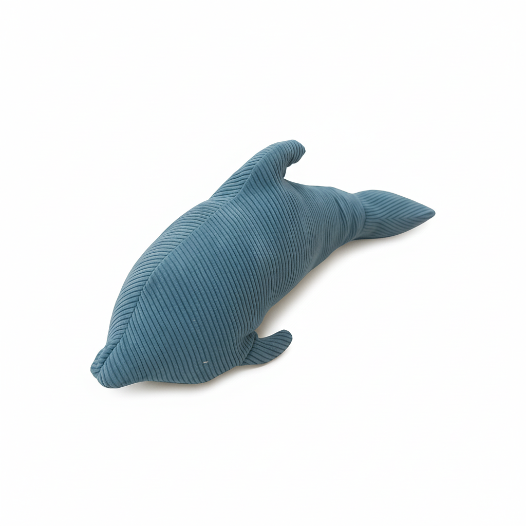 Meowbaby Poduszka Dekoracyjna dla Dzieci Delfin - Miękka i Stylowa | Slimcord