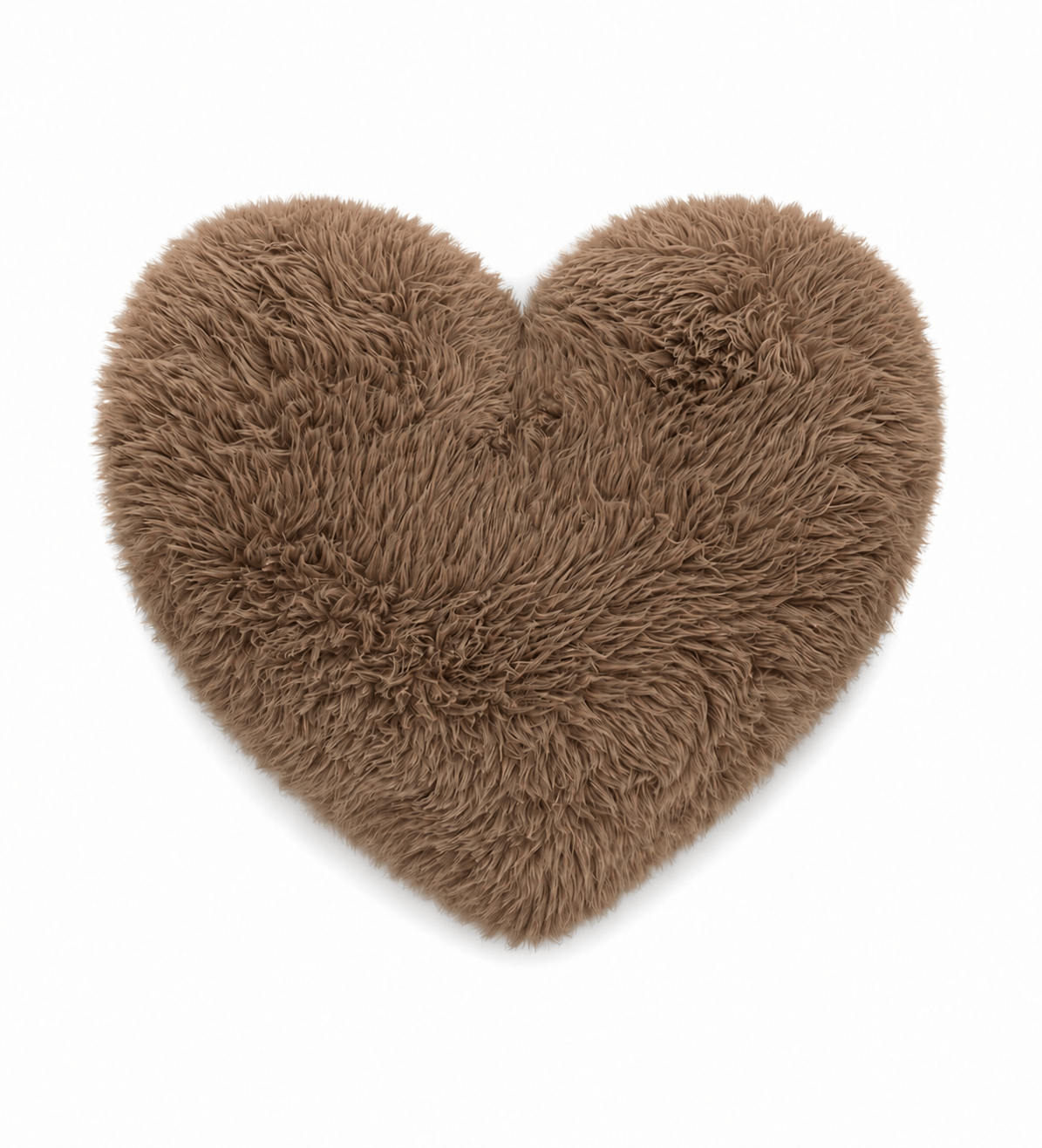 Meowbaby Poduszka Dekoracyjna dla Dzieci Serce Furry Heart - Miękka i Stylowa | Mammoth