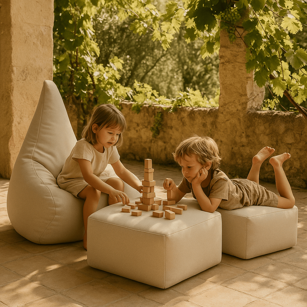 Meowbaby Pufa dla Dziecka – Sako Bag Tearo do Domu i Ogrodu | Outzy