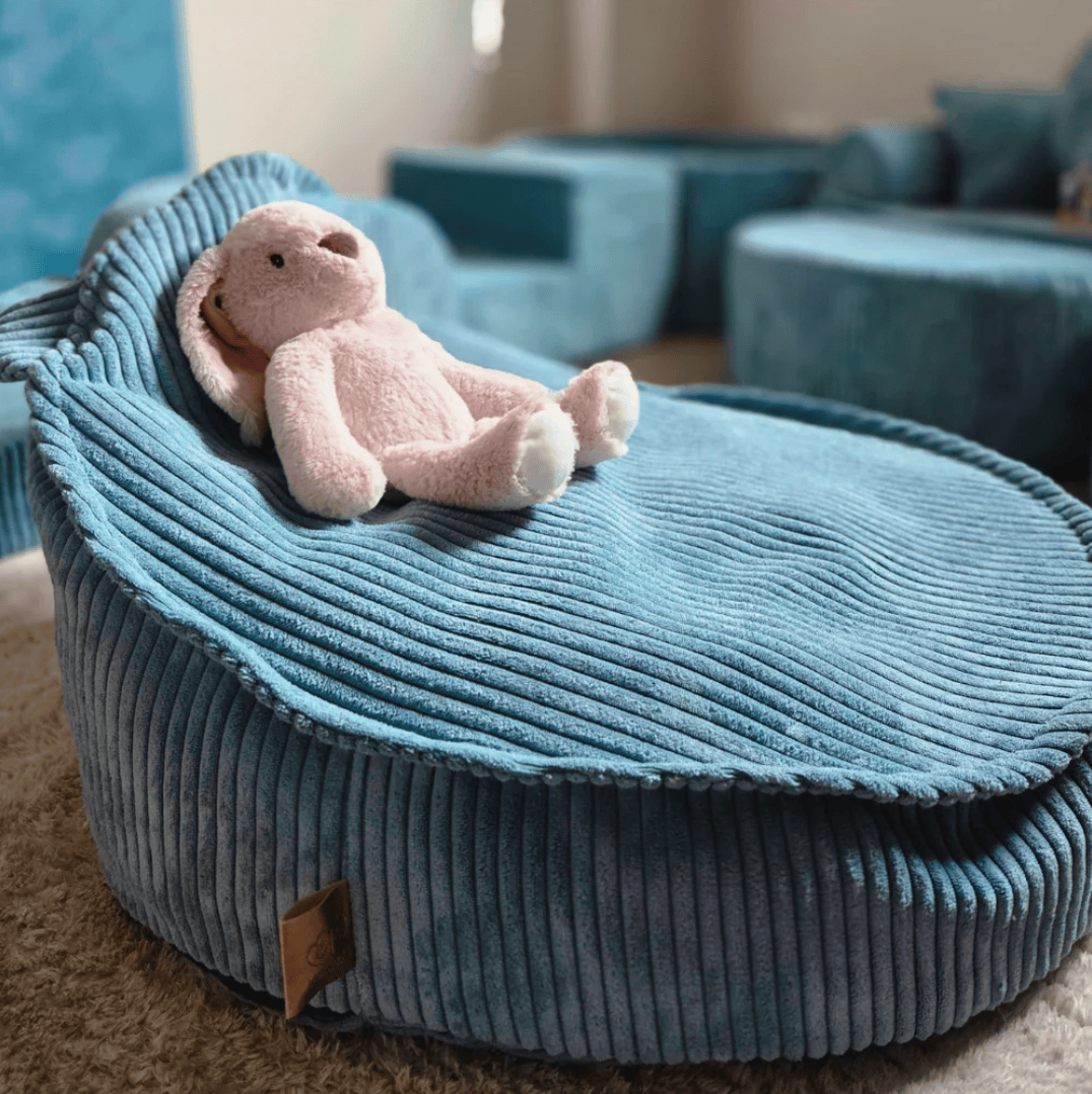 Meowbaby Pufa dla Dziecka - Sako Bag Teddy | Aesthetic