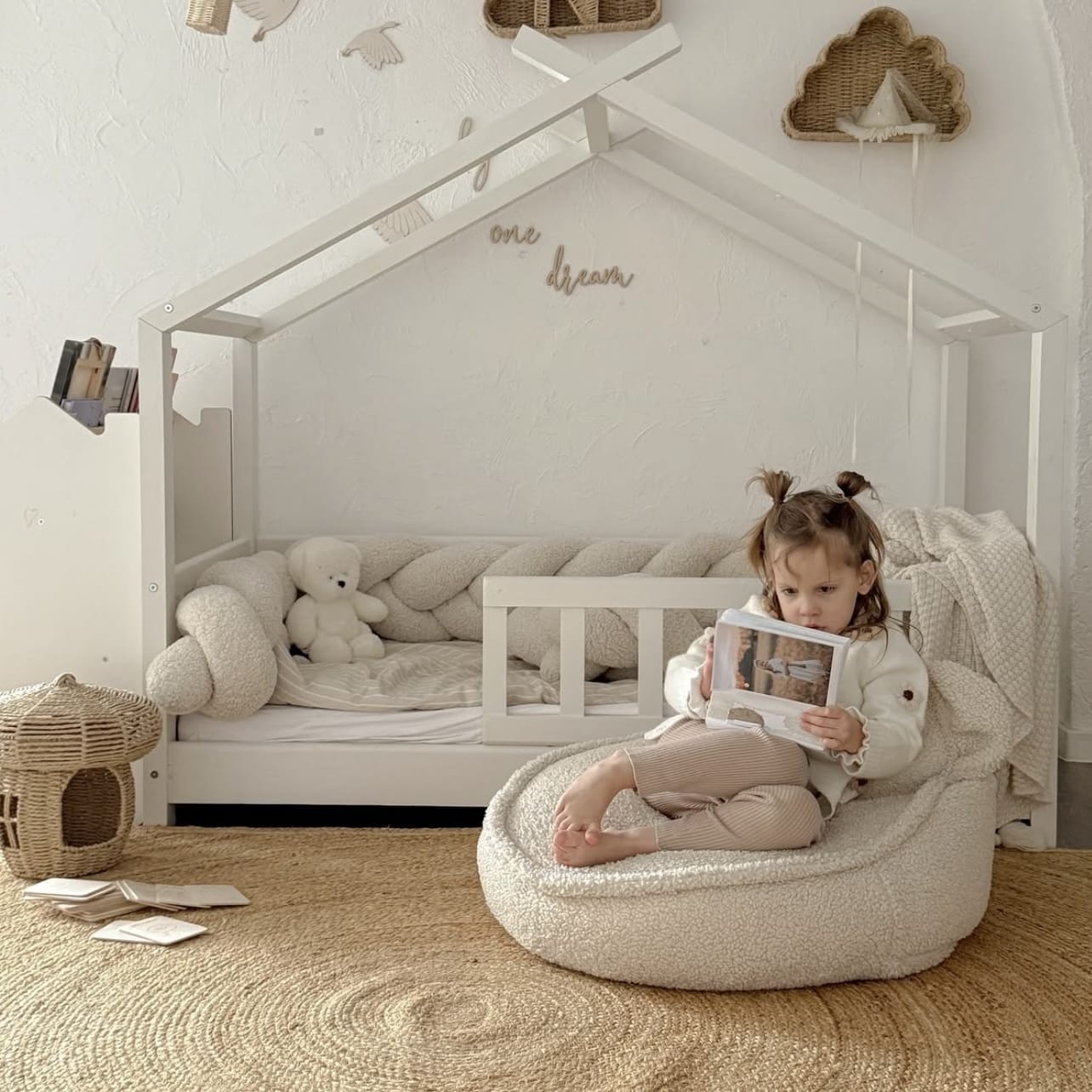 Meowbaby Pufa dla Dziecka - Sako Bag Teddy | Bearly