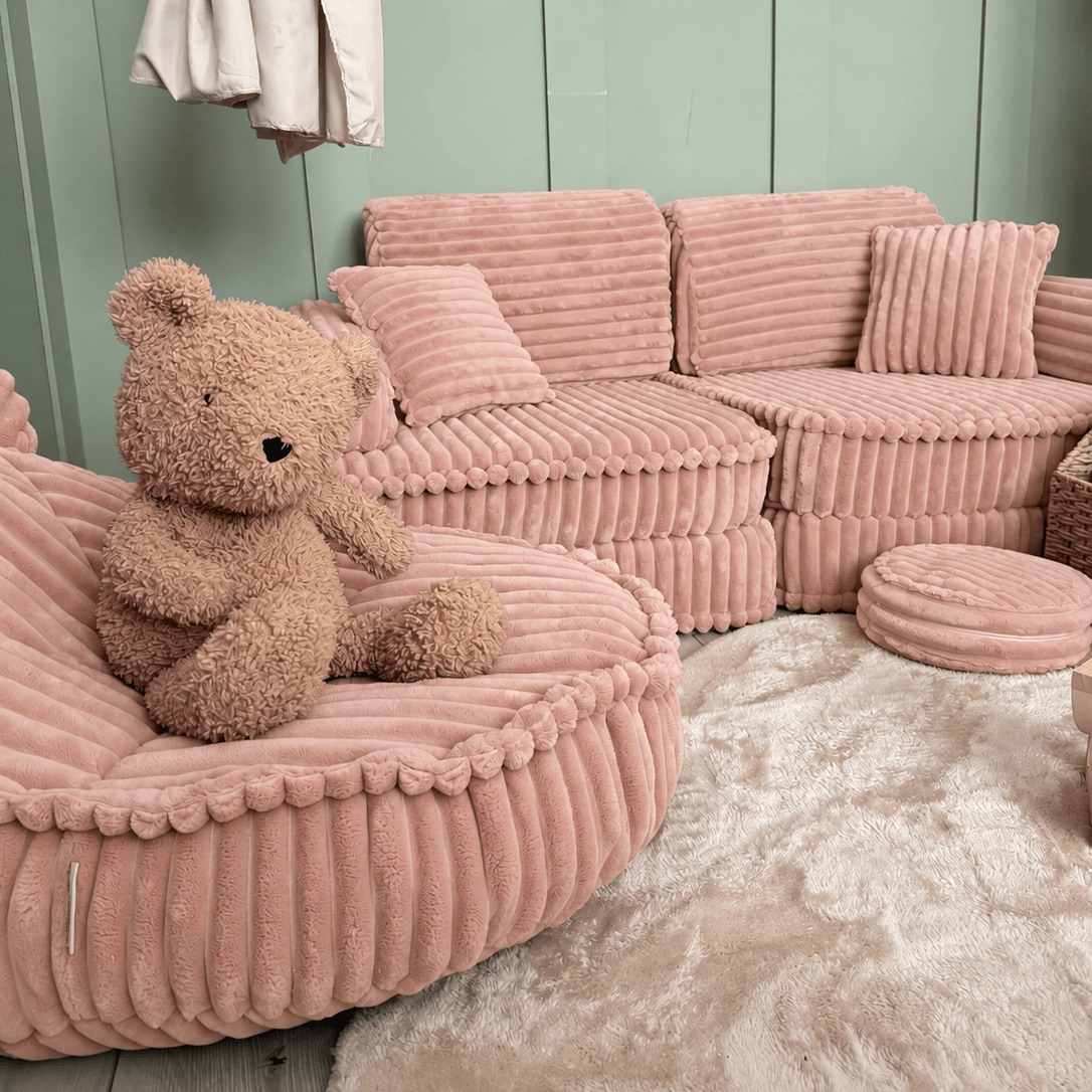 Meowbaby Pufa dla Dziecka - Sako Bag Teddy | Churros