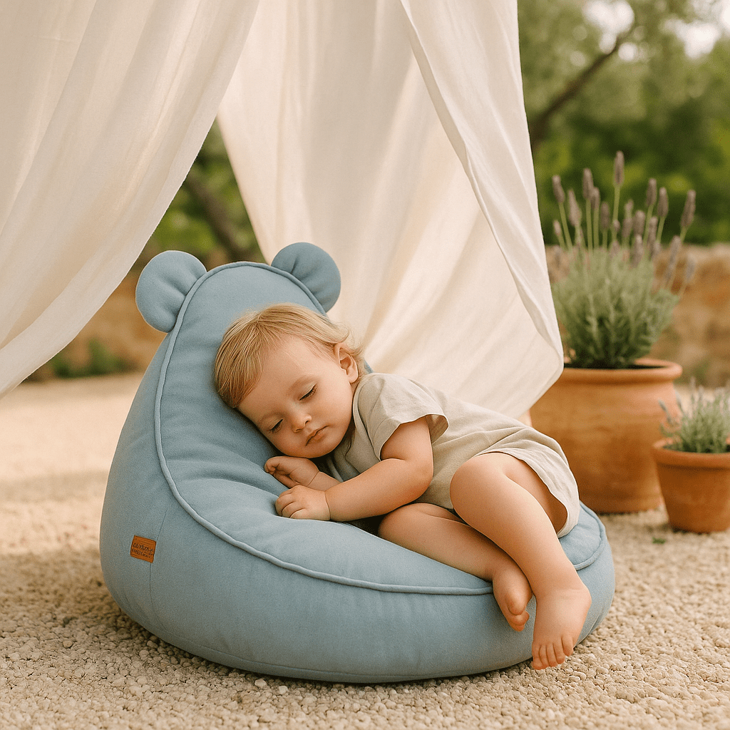 Meowbaby Pufa dla Dziecka – Sako Bag Teddy do Domu i Ogrodu | Outzy