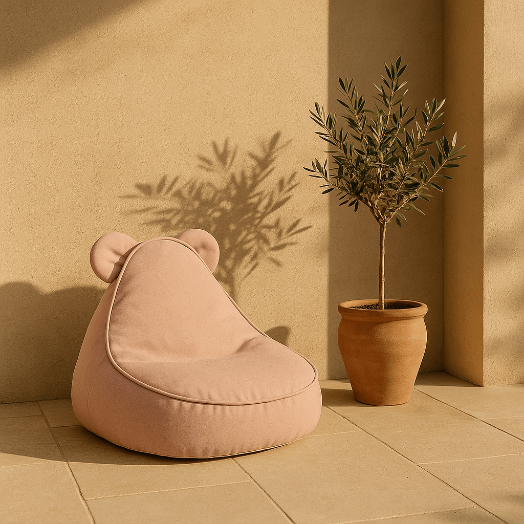 Meowbaby Pufa dla Dziecka – Sako Bag Teddy do Domu i Ogrodu | Outzy