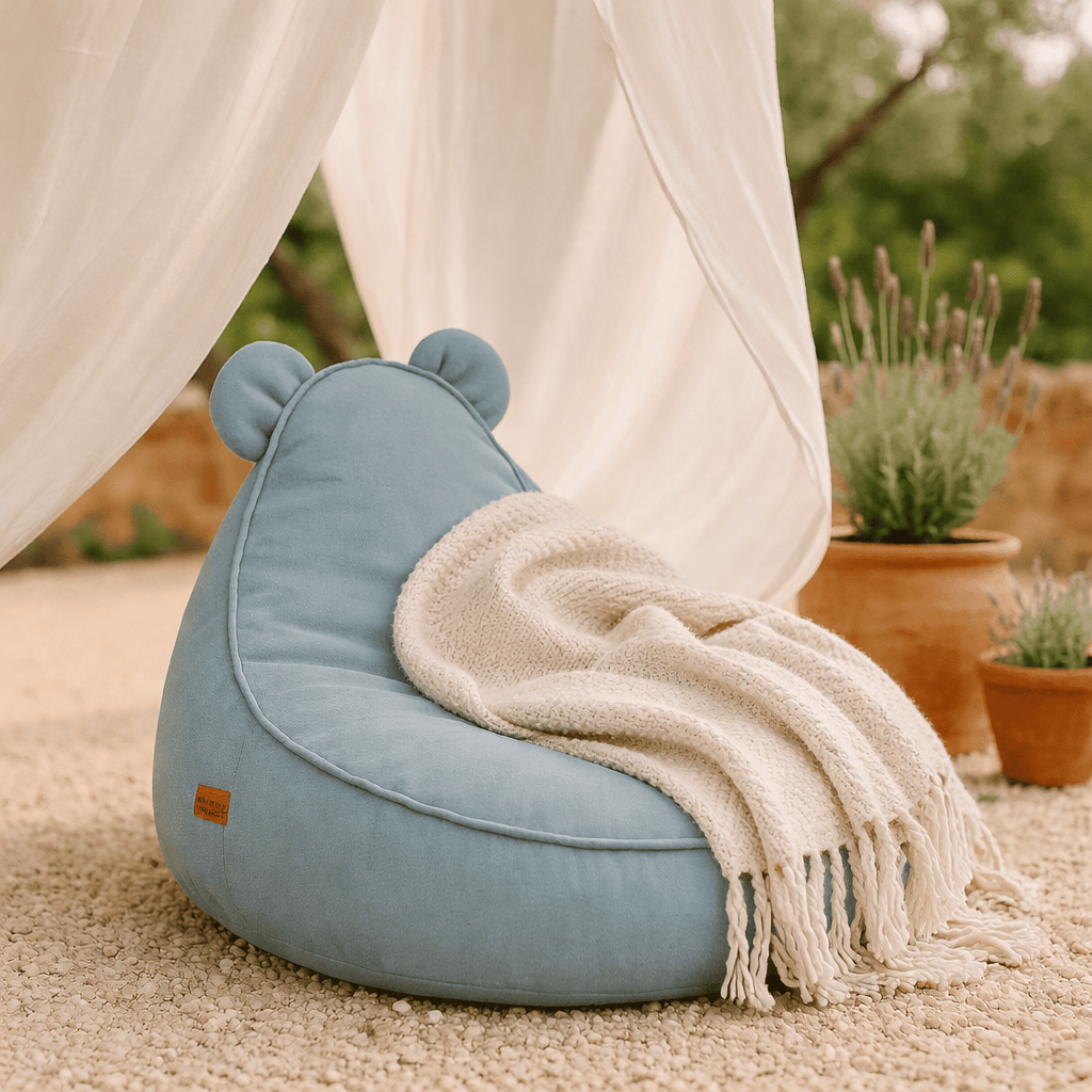 Meowbaby Pufa dla Dziecka – Sako Bag Teddy do Domu i Ogrodu | Outzy