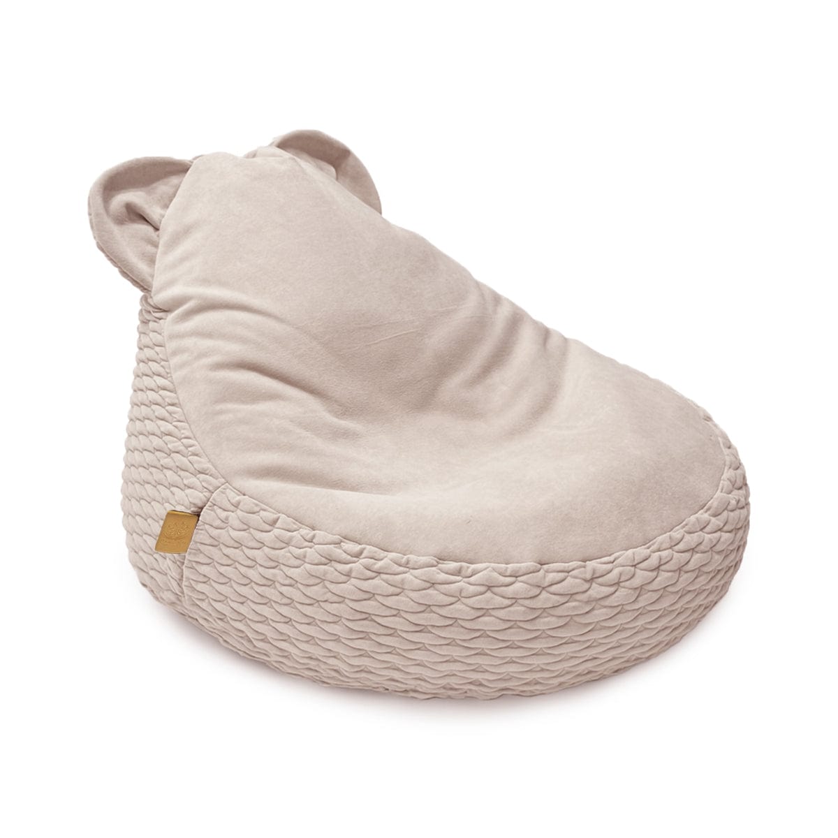 Meowbaby Pufa dla Dziecka - Sako Bag Teddy | Dune