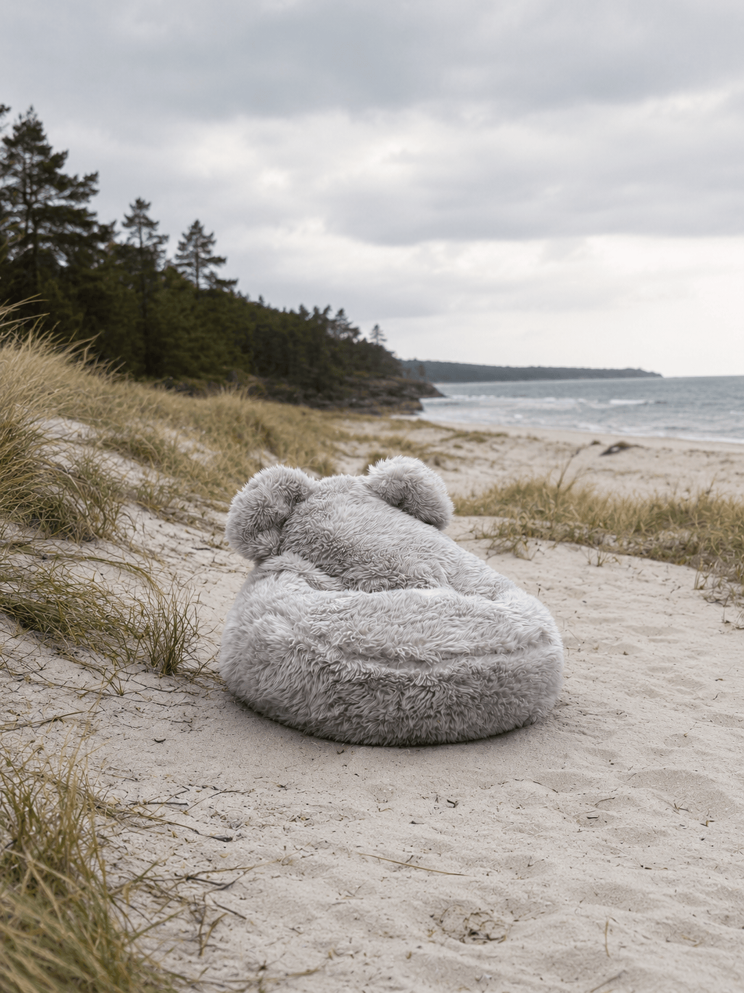 Meowbaby Pufa dla Dziecka - Sako Bag Teddy | Mammoth
