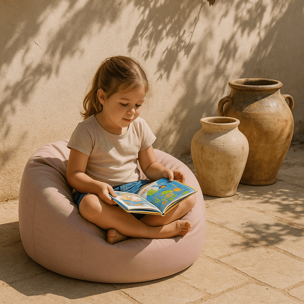 Meowbaby Pufa Sako dla Dziecka do Domu i Ogrodu – Floreo | Outzy