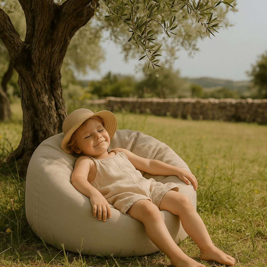 Meowbaby Pufa Sako dla Dziecka do Domu i Ogrodu – Floreo | Outzy