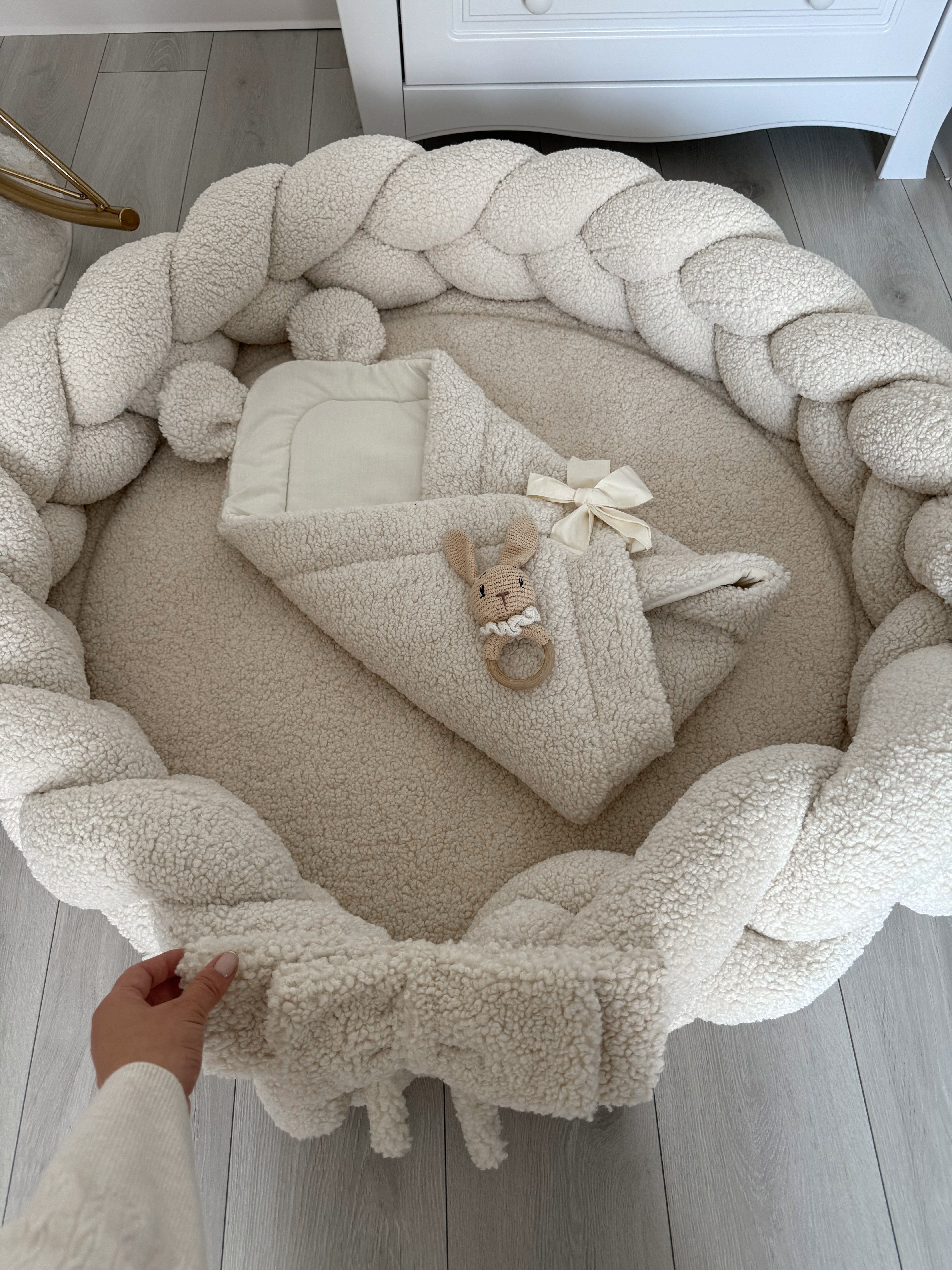 Meowbaby Rożek Niemowlęcy do Spania i Otulania – Miękki i Bezpieczny | Bearly