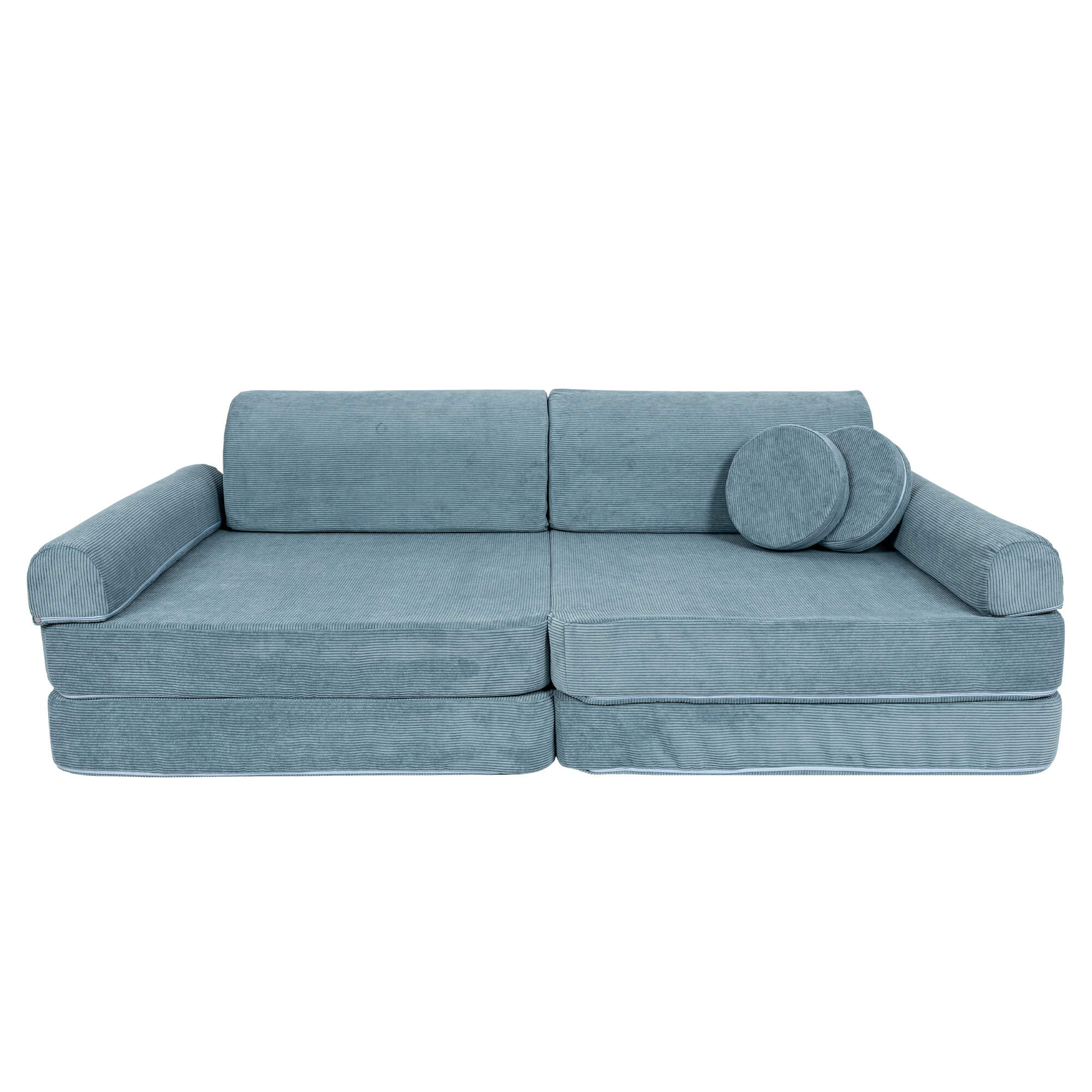 Meowbaby Slimcord Kids Play Sofa - Modular Play Couch | 8 Pieces