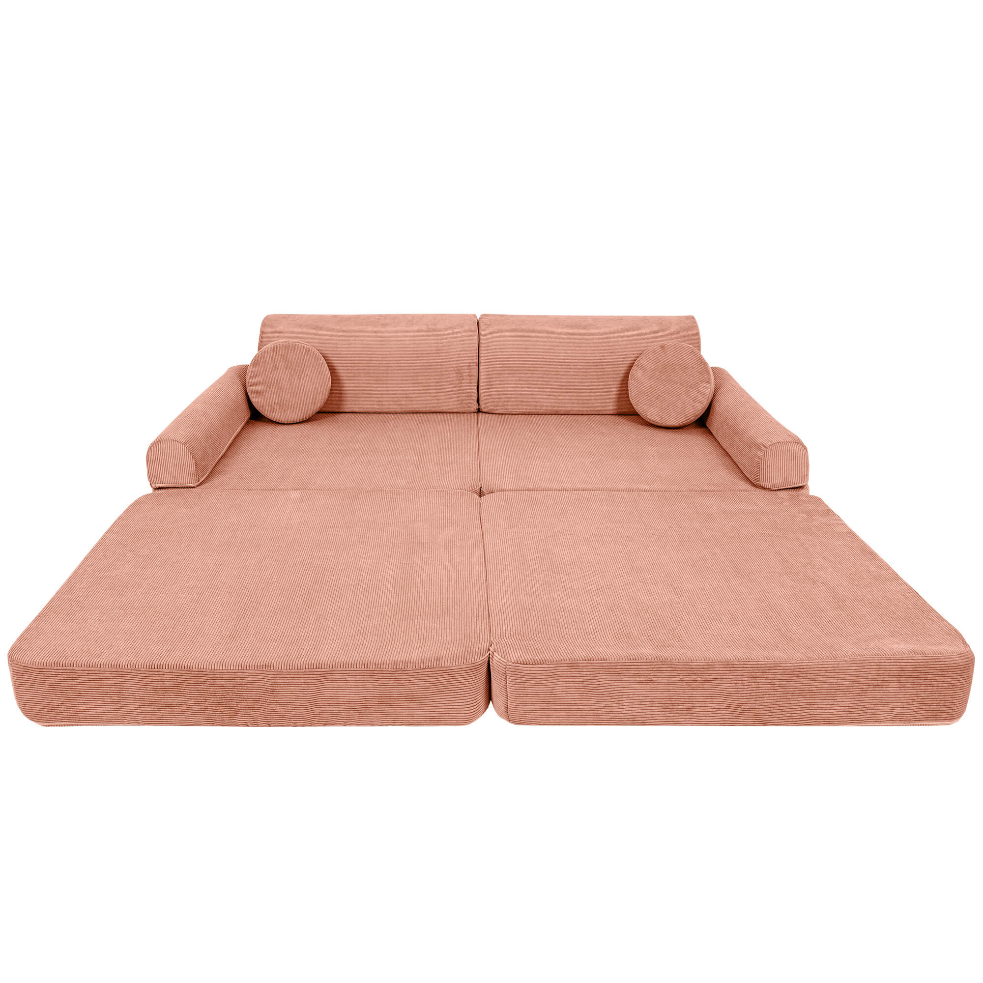 Meowbaby Slimcord Kids Play Sofa - Modular Play Couch | 8 Pieces