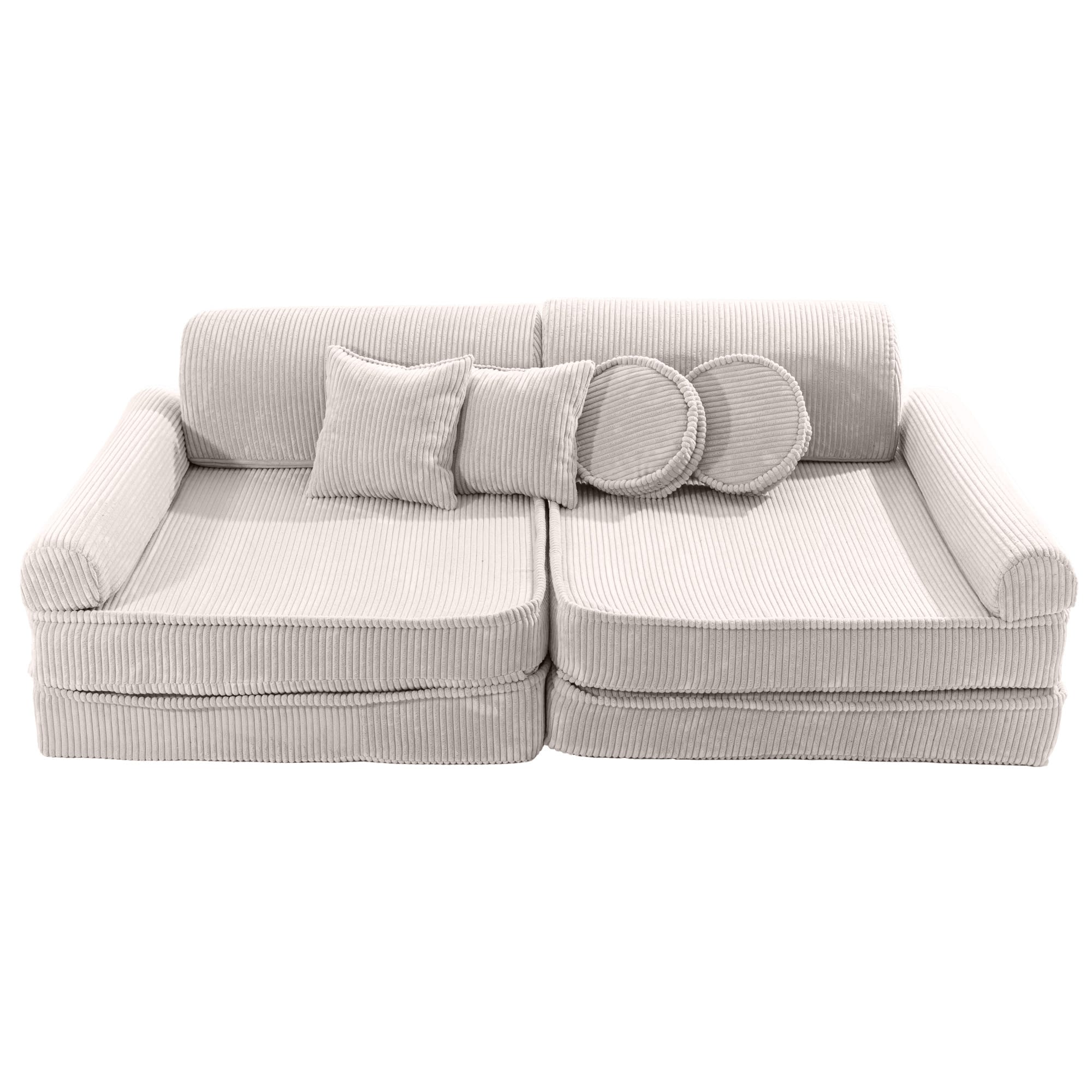 Meowbaby Sofa Modułowa dla Dziecka – 10 Elementów | Aesthetic