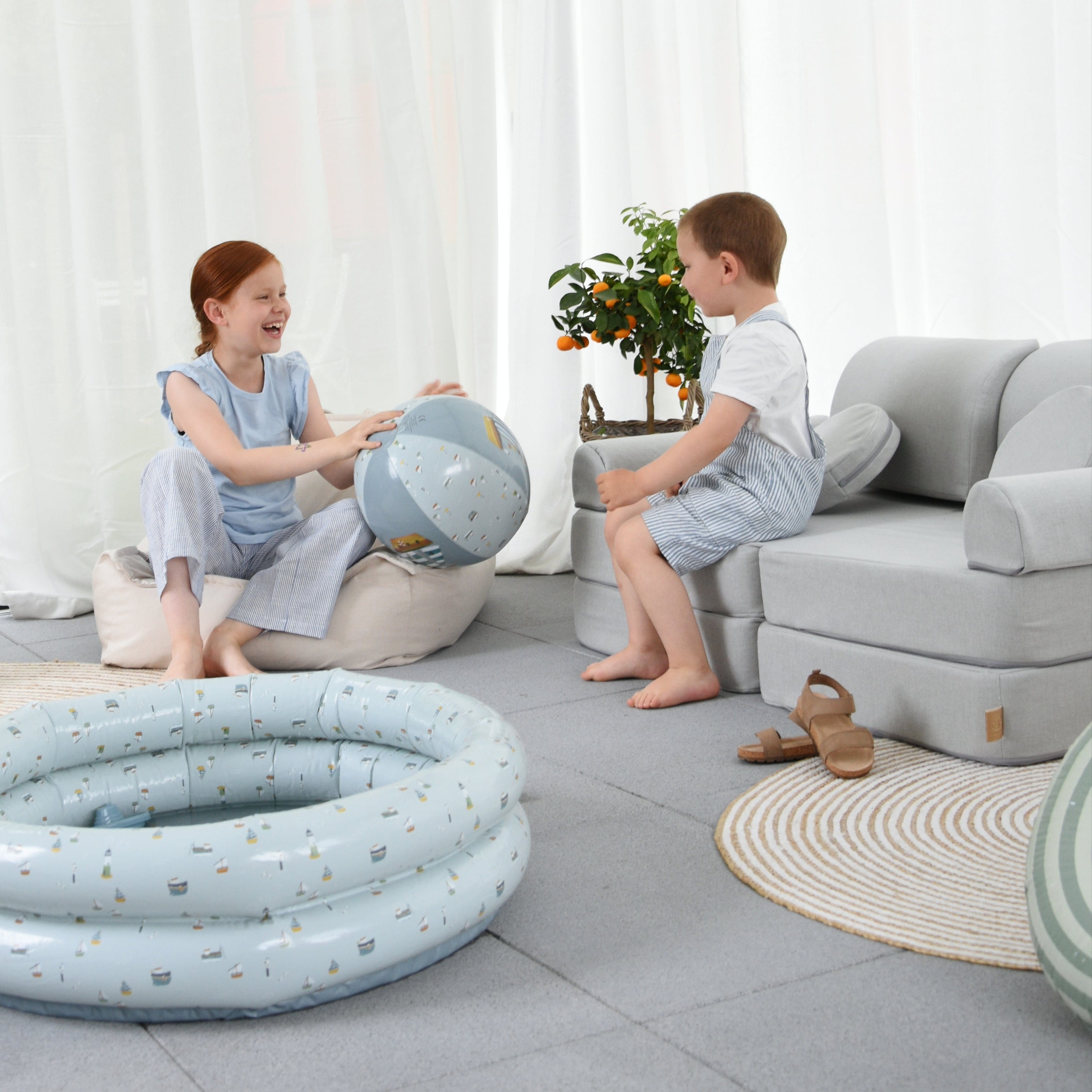 Meowbaby Sofa Modułowa dla Dziecka – 8 Elementów | Outzy