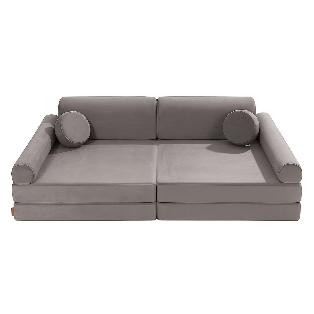 Meowbaby Sofa Modułowa dla Dziecka – 8 Elementów | Velvet