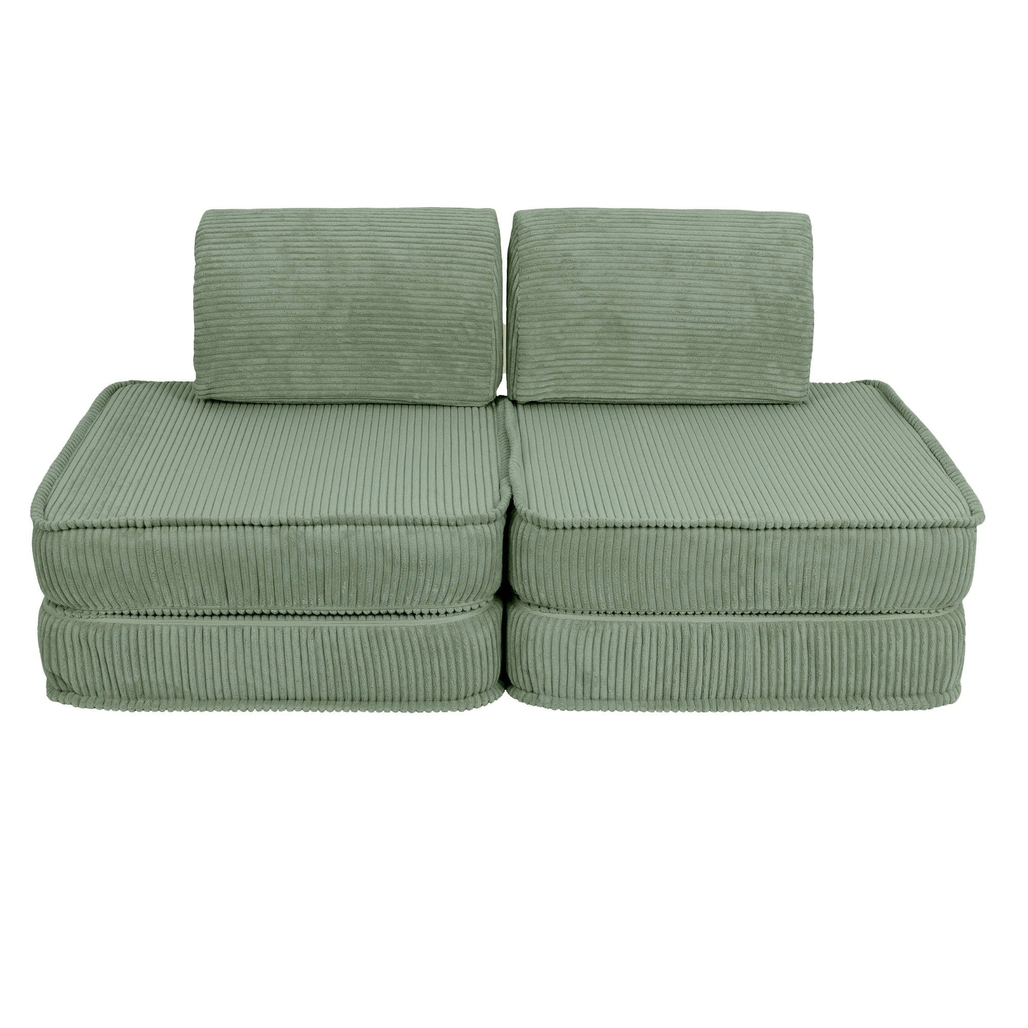 Meowbaby Sofa Modułowa dla Dziecka Basic - 4 Elementy | Aesthetic