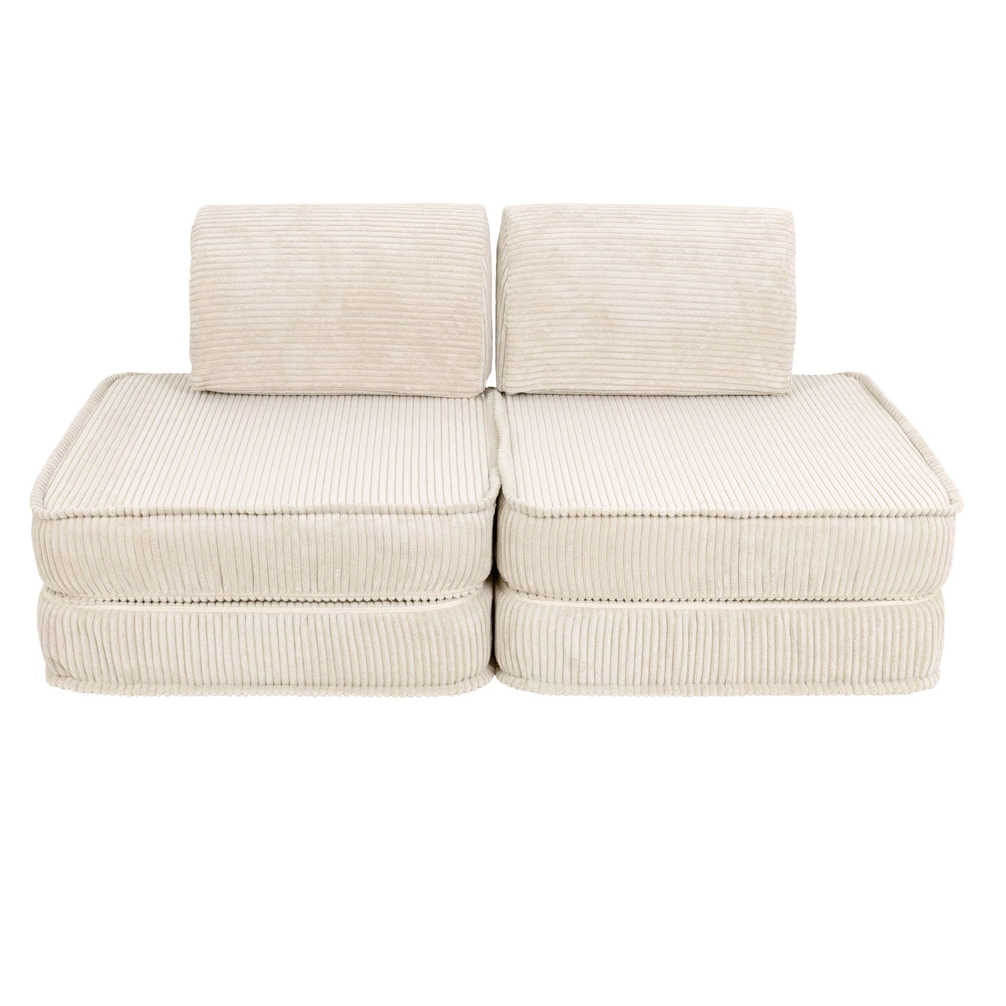 Meowbaby Sofa Modułowa dla Dziecka Basic - 4 Elementy | Aesthetic