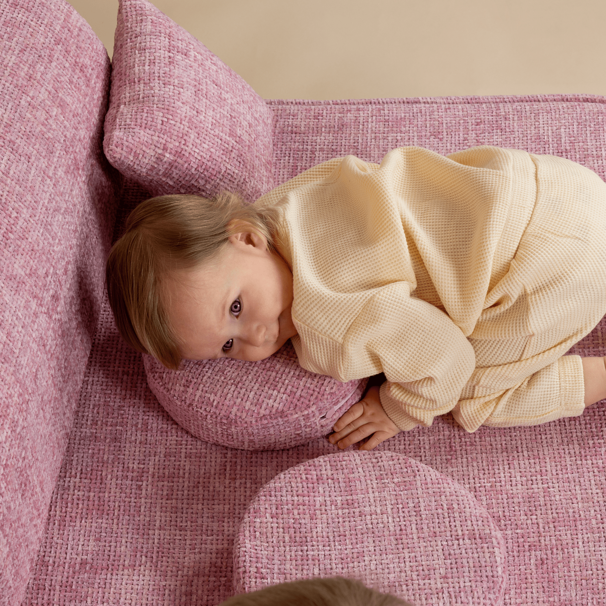 Meowbaby Sofa Modułowa dla Dziecka Basic - 4 Elementy | Tangle