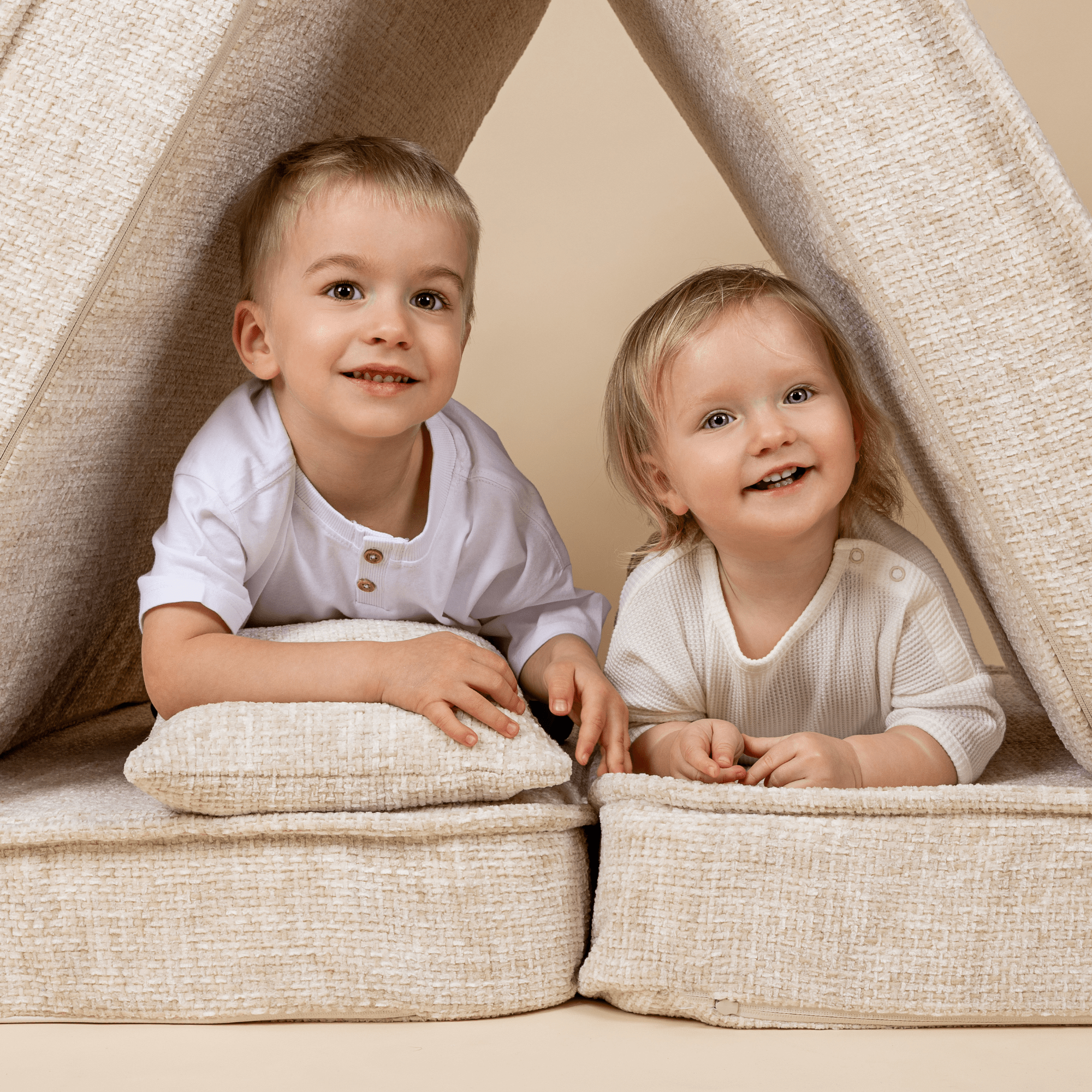 Meowbaby Sofa Modułowa dla Dziecka Basic - 4 Elementy | Tangle