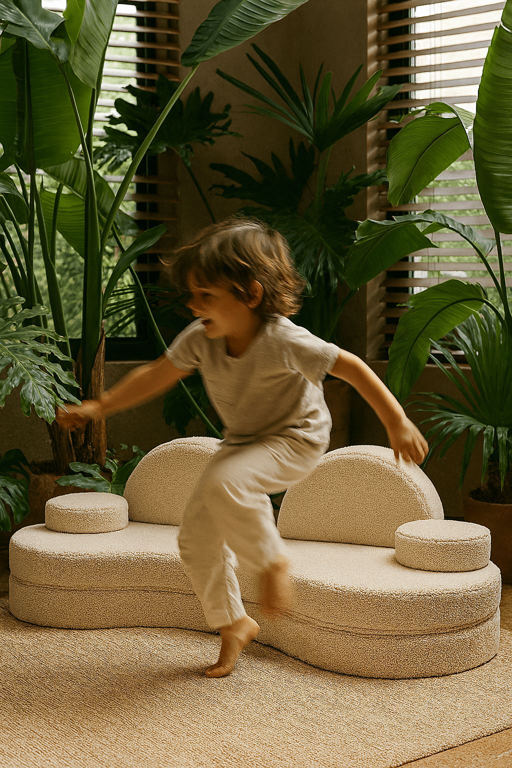 Meowbaby Sofa Modułowa dla Dziecka Coccolo – 6 Elementów | Bearly