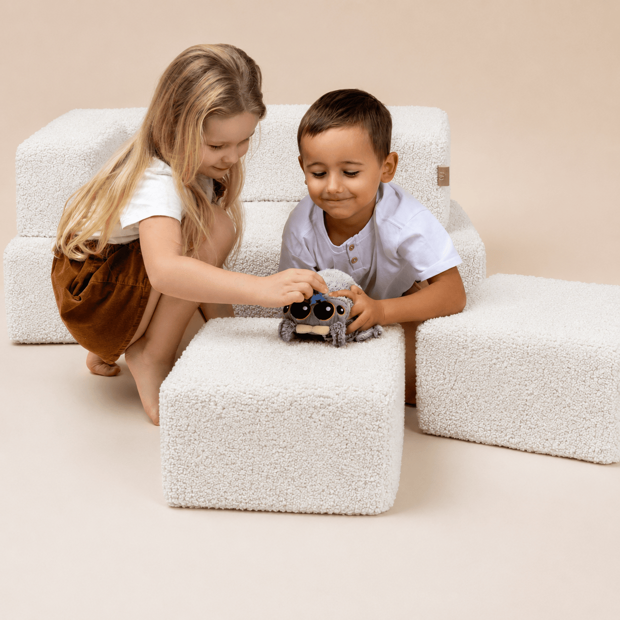 Meowbaby Sofa Modułowa dla Dziecka Cube - 4 Elementy | Bearly