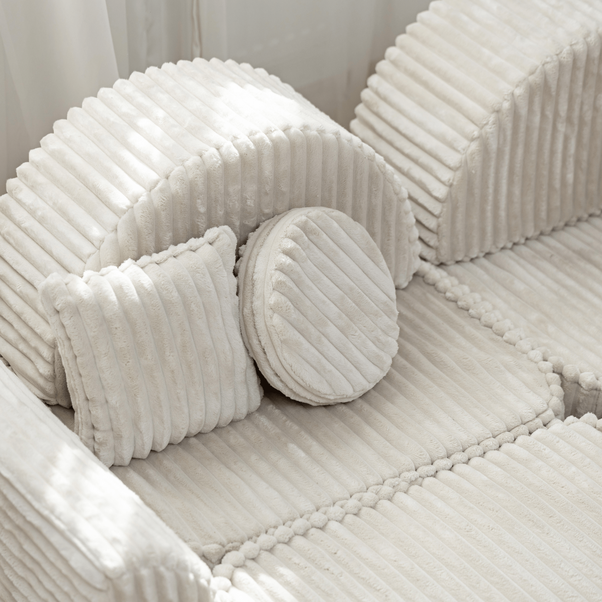 Meowbaby Sofa Modułowa dla Dziecka Max - 12 Elementów | Aesthetic