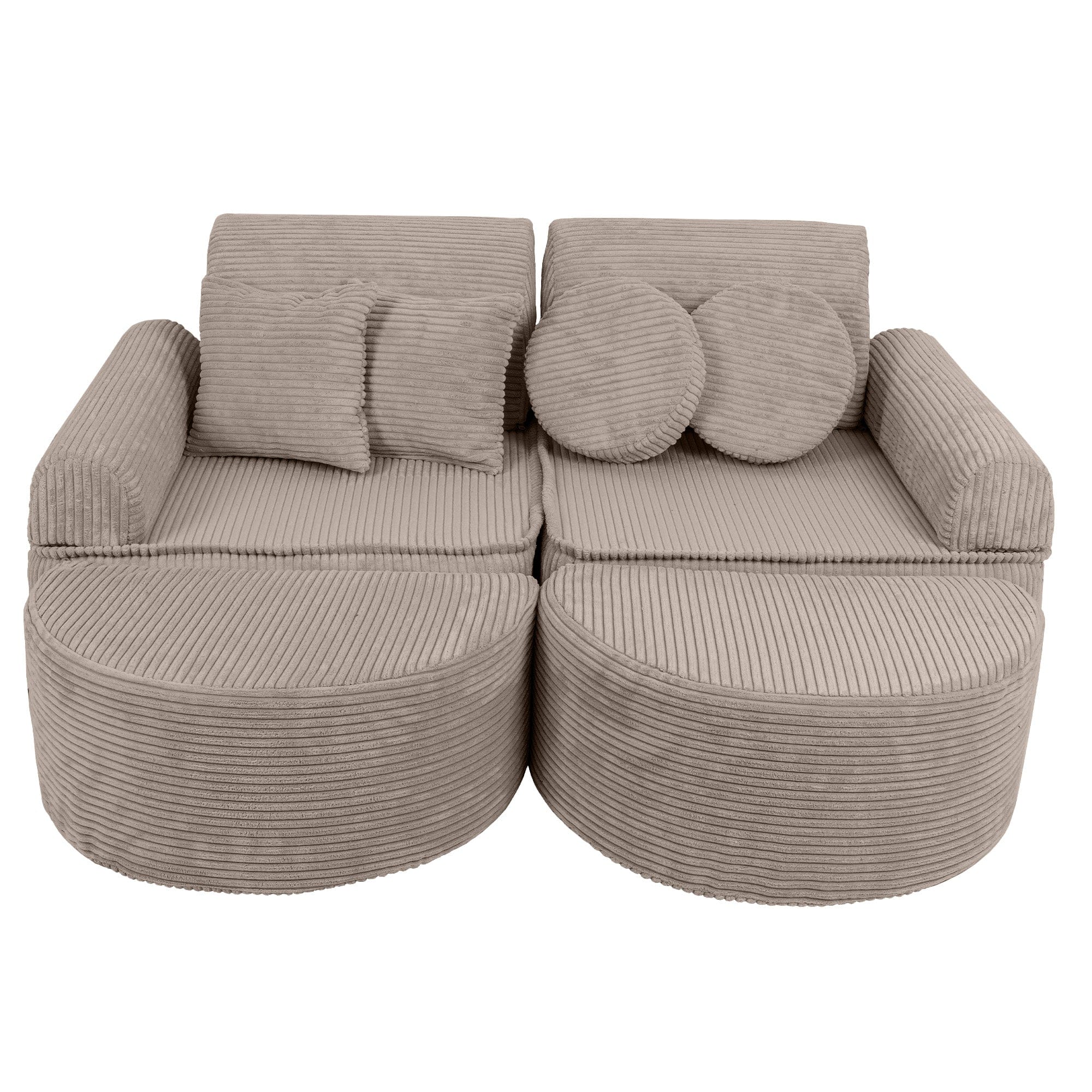 Meowbaby Sofa Modułowa dla Dziecka Max - 12 Elementów | Aesthetic