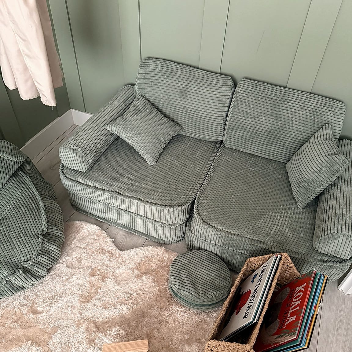 Meowbaby Sofa Modułowa dla Dziecka Max - 12 Elementów | Aesthetic
