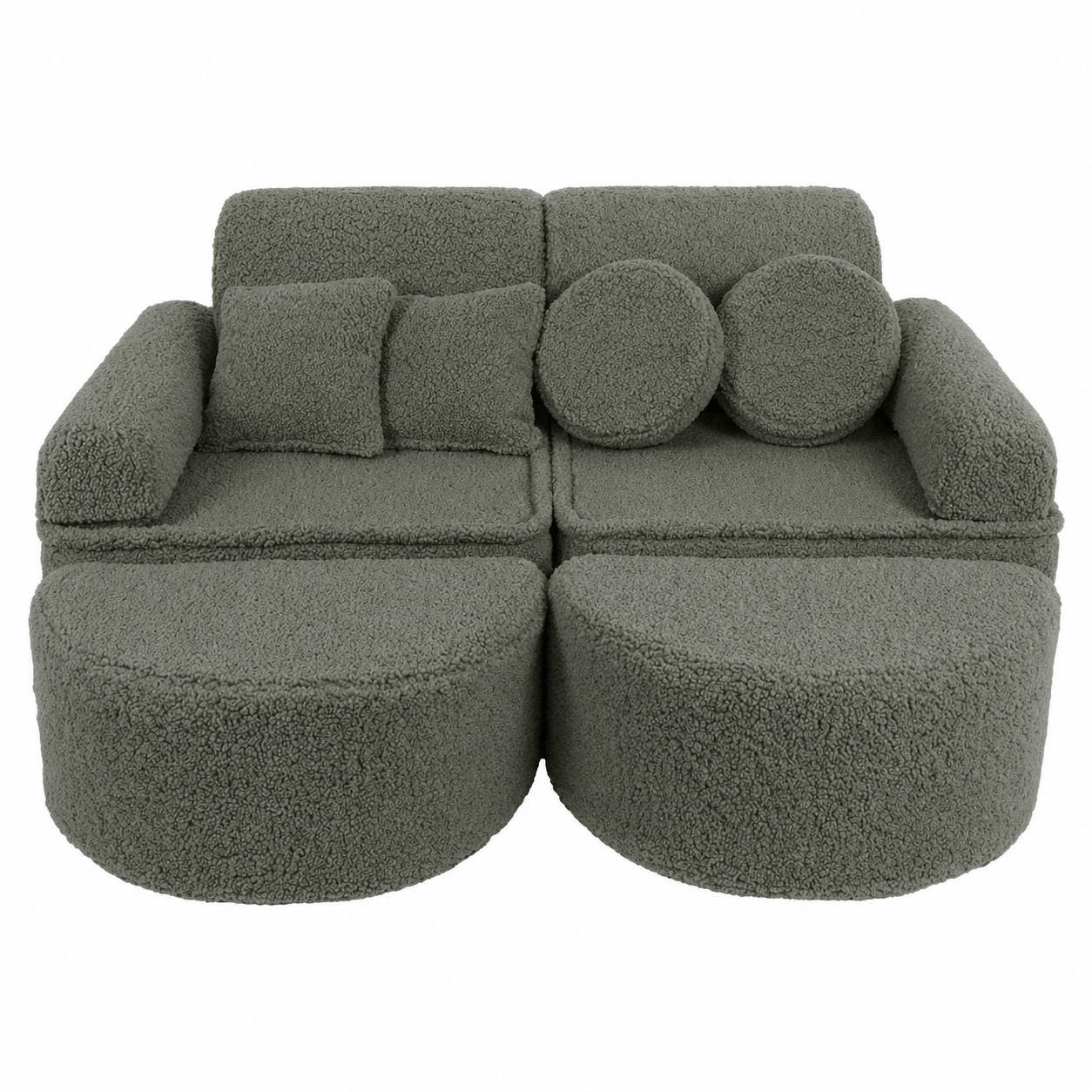 Meowbaby Sofa Modułowa dla Dziecka Max - 12 Elementów | Bearly