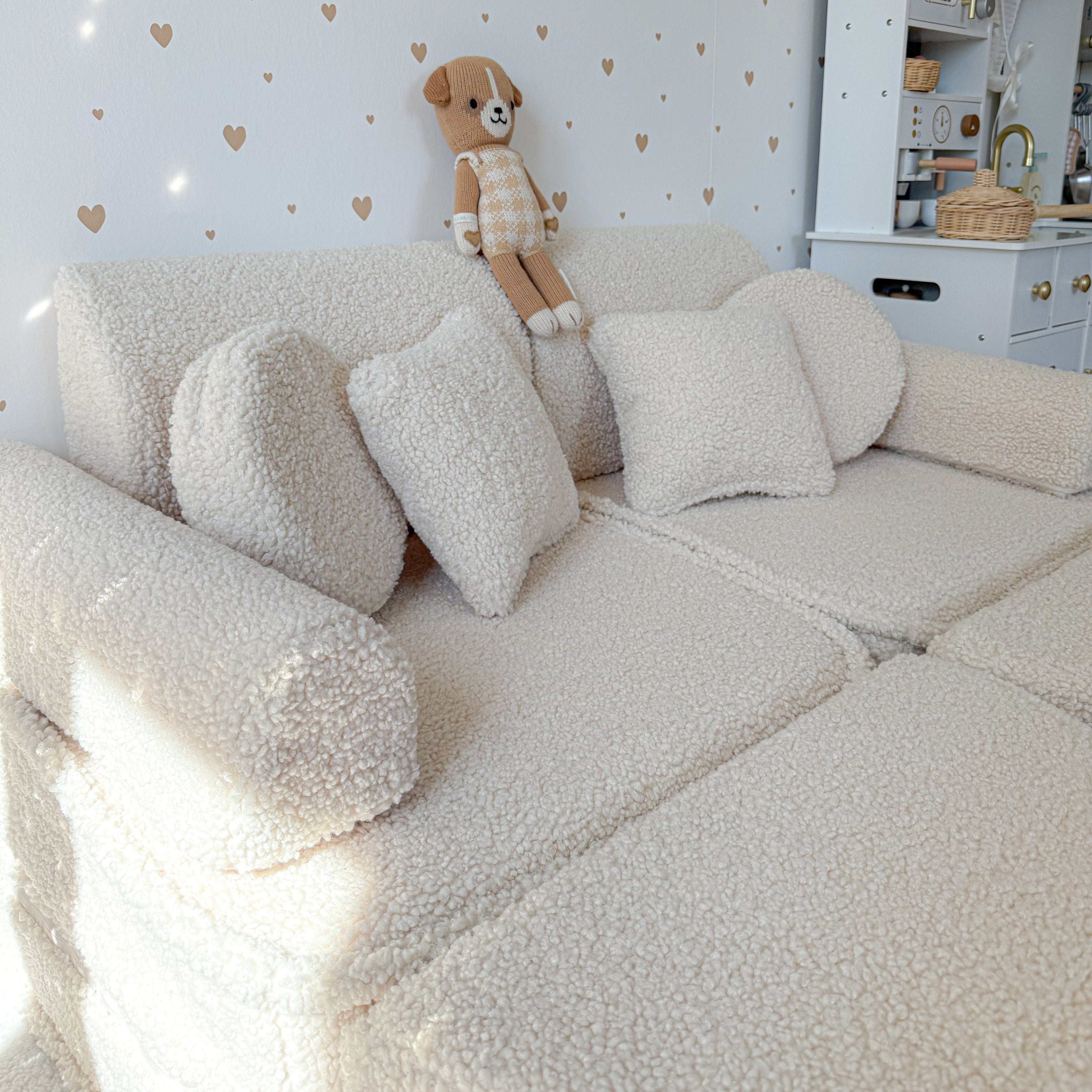 Meowbaby Sofa Modułowa dla Dziecka Max - 12 Elementów | Bearly