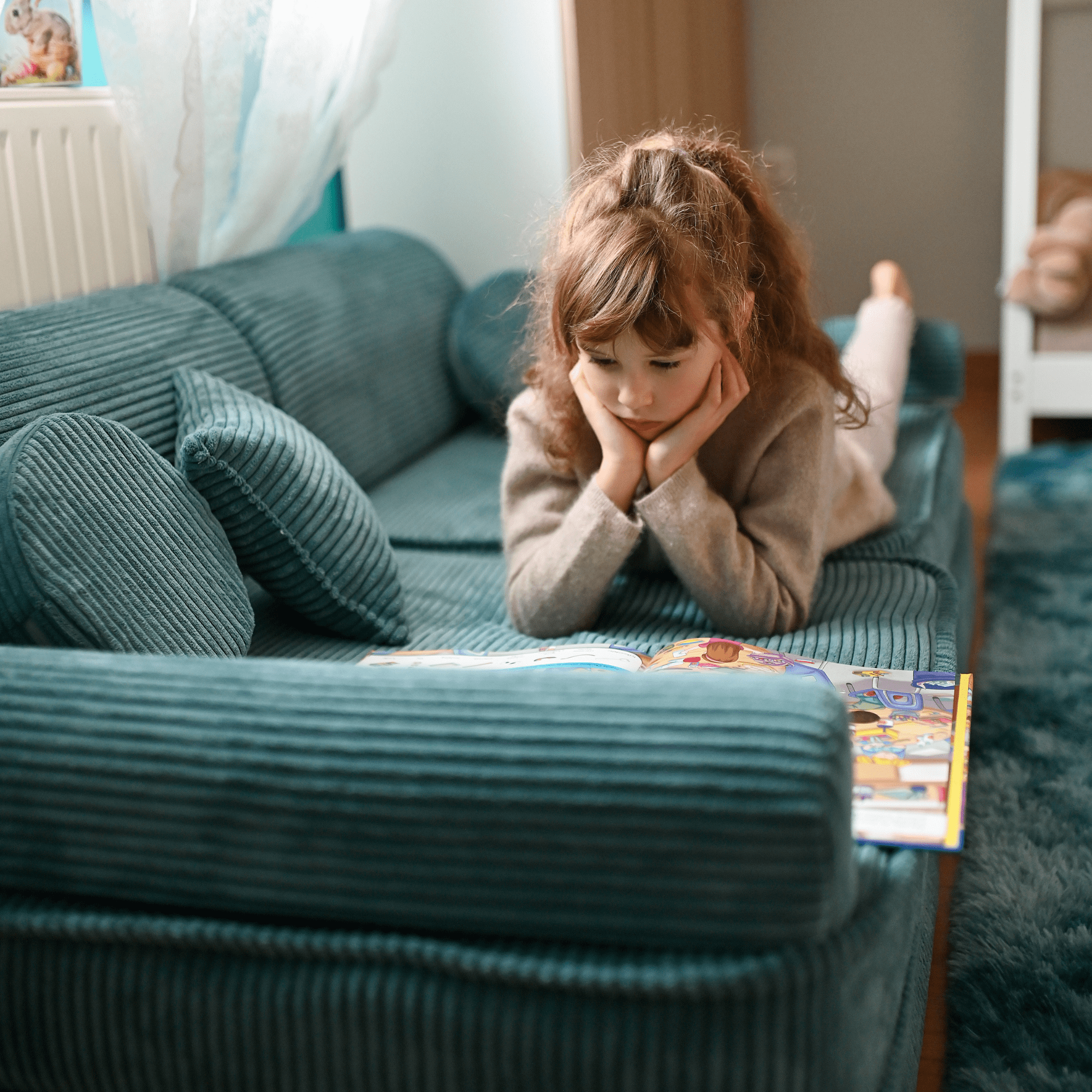 Meowbaby Sofa Modułowa dla Dziecka Plus - 10 Elementów | Aesthetic