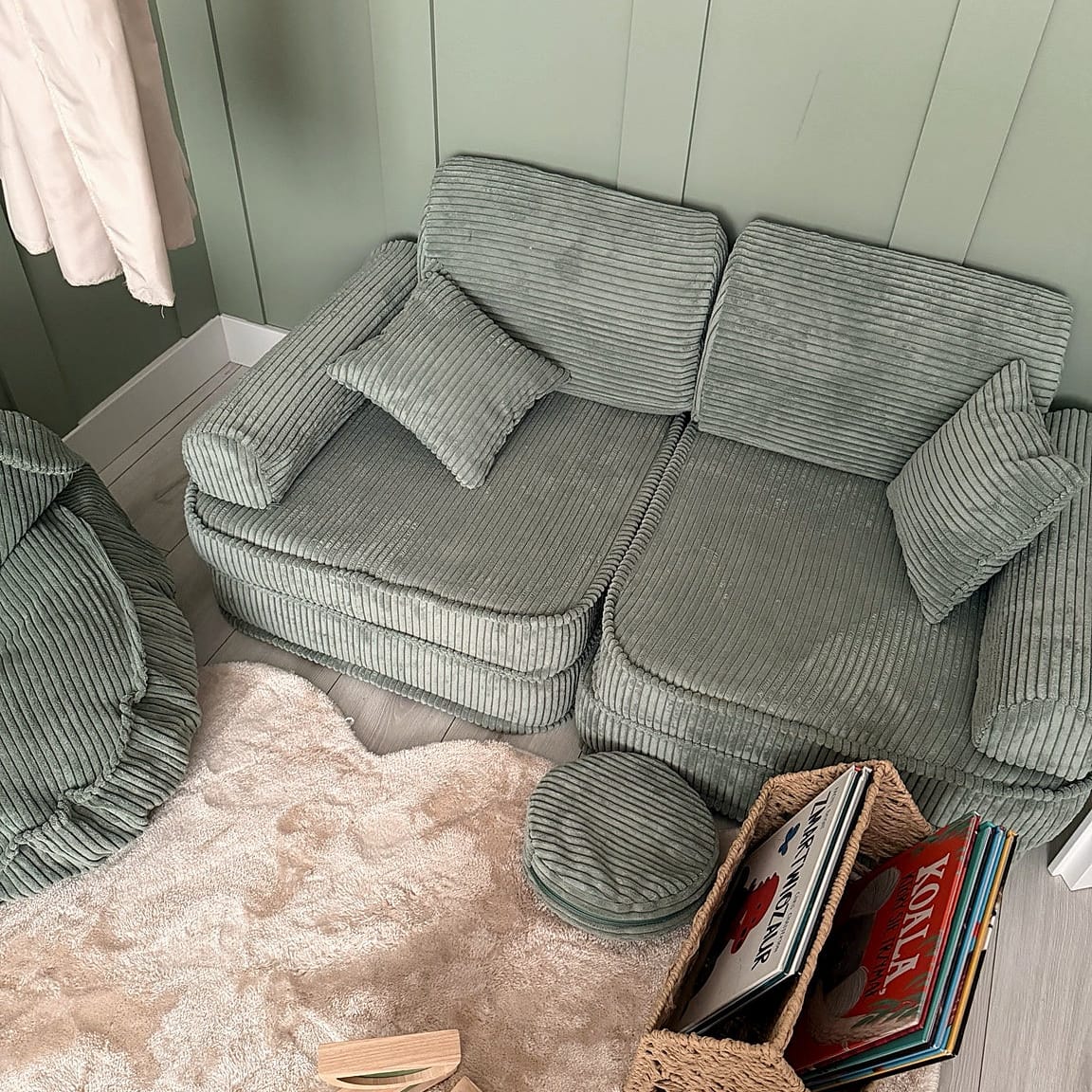 Meowbaby Sofa Modułowa dla Dziecka Plus - 10 Elementów | Aesthetic