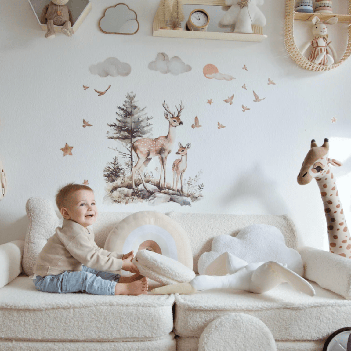 Meowbaby Sofa Modułowa dla Dziecka Plus - 10 Elementów | Bearly