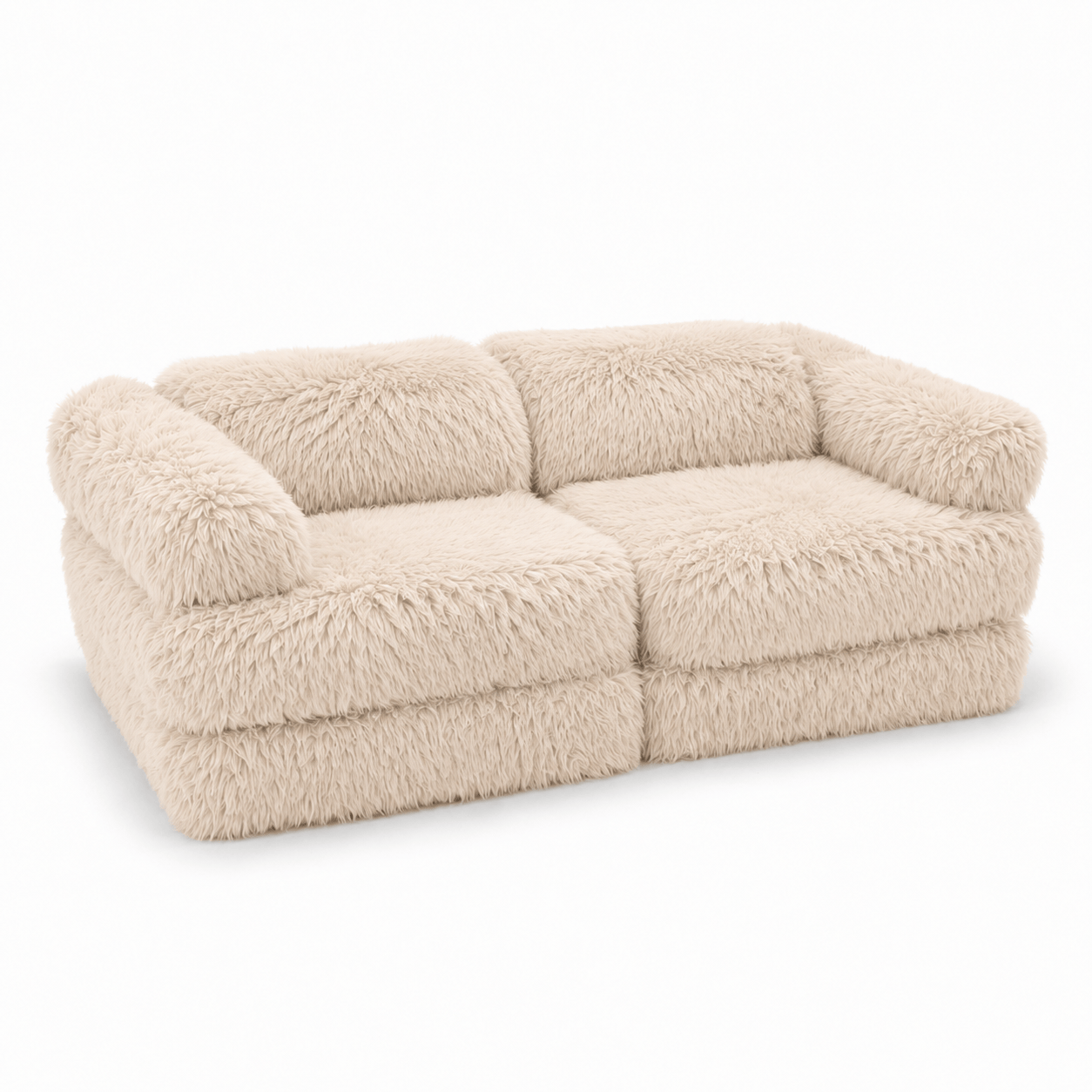Meowbaby Sofa Modułowa dla Dziecka Plus – 6 Elementów | Mammoth
