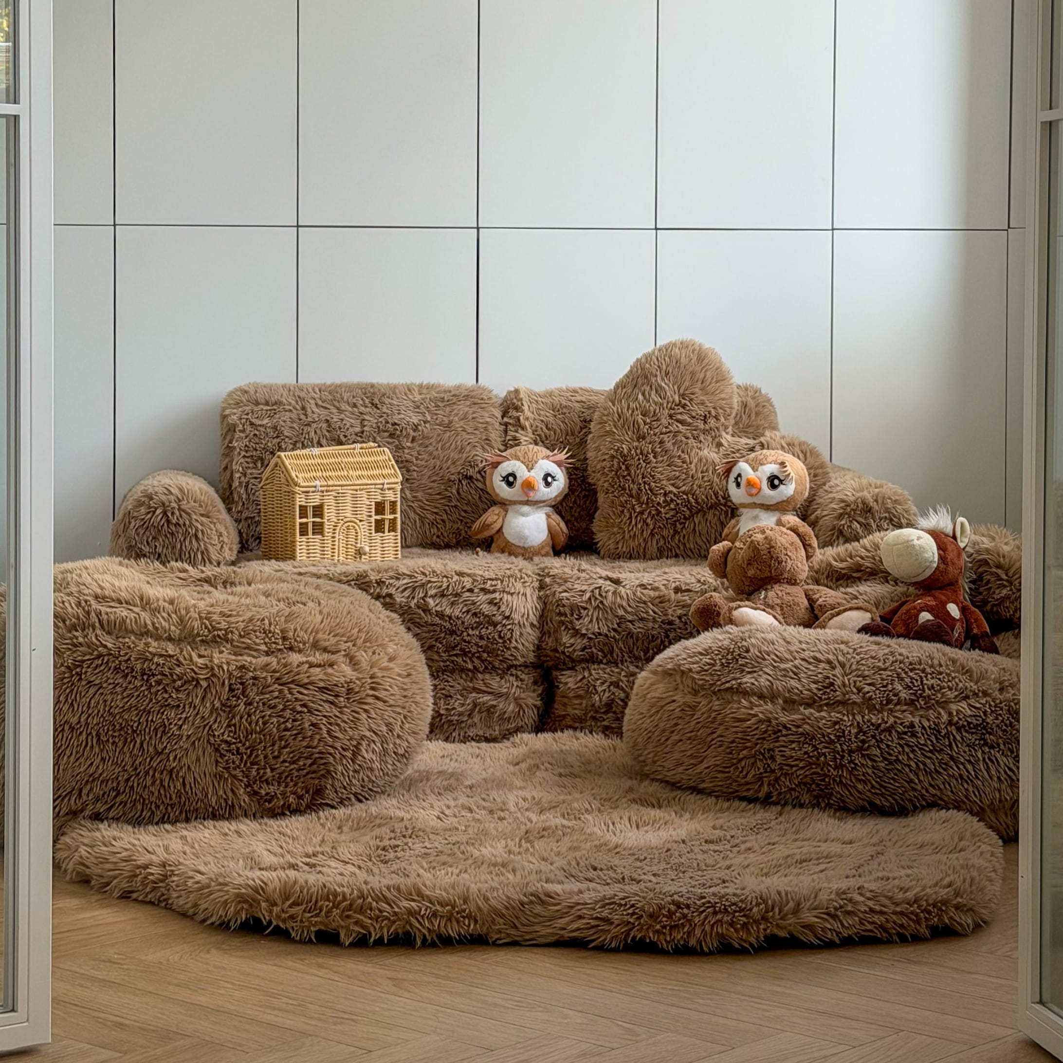 Meowbaby Sofa Modułowa dla Dziecka Plus – 6 Elementów | Mammoth