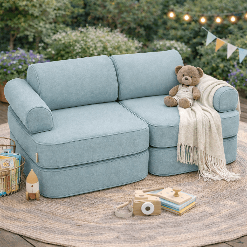 Meowbaby Sofa Modułowa dla Dziecka Plus – 6 Elementów | Outzy