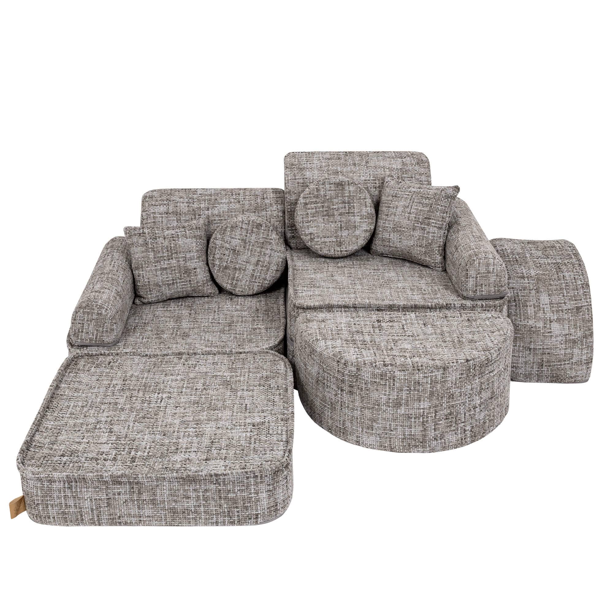Meowbaby Tangle Sofa Max – Modular Kids Play Sofa Bed | 12 Pieces