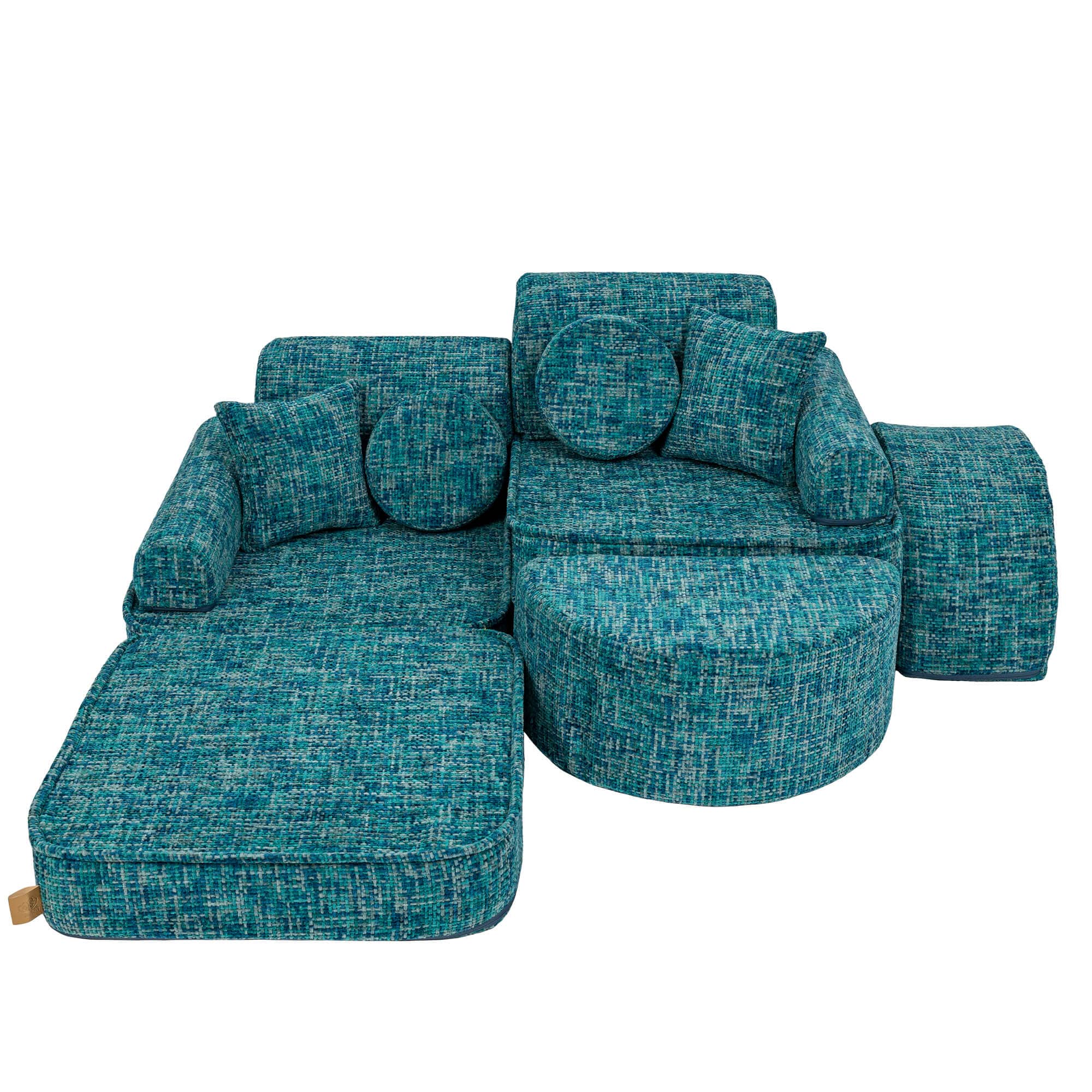 Meowbaby Tangle Sofa Max – Modular Kids Play Sofa Bed | 12 Pieces