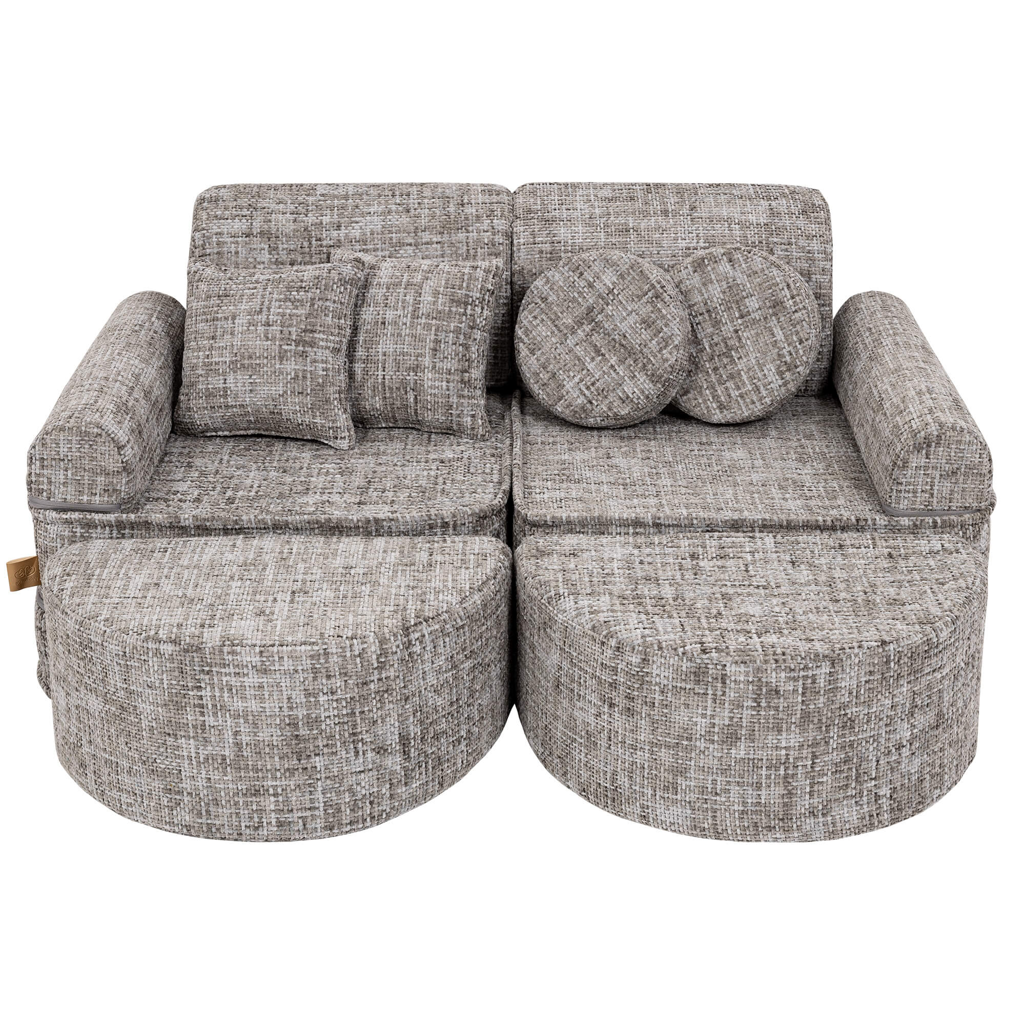 Meowbaby Tangle Sofa Max – Modular Kids Play Sofa Bed | 12 Pieces