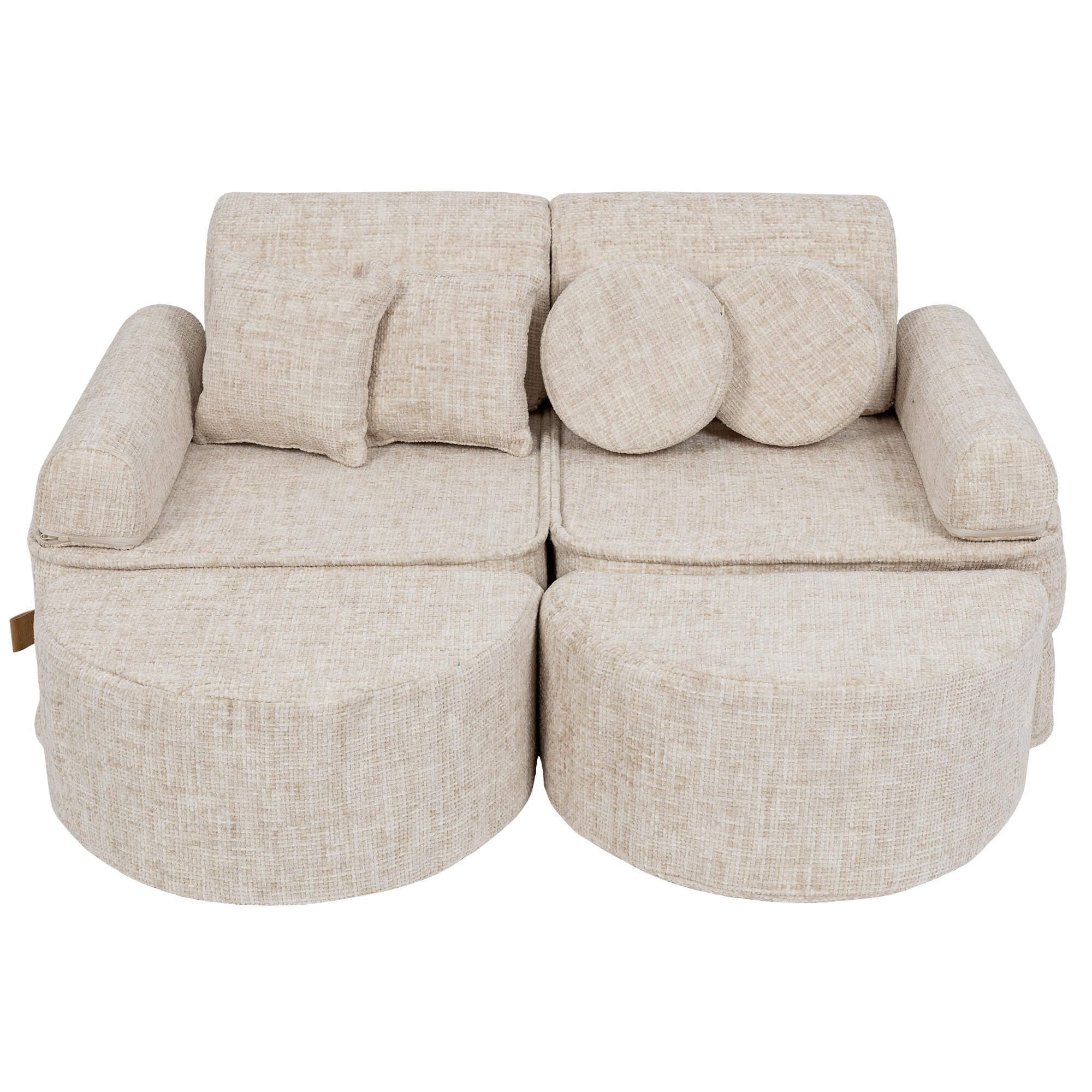 Meowbaby Tangle Sofa Max – Modular Kids Play Sofa Bed | 12 Pieces