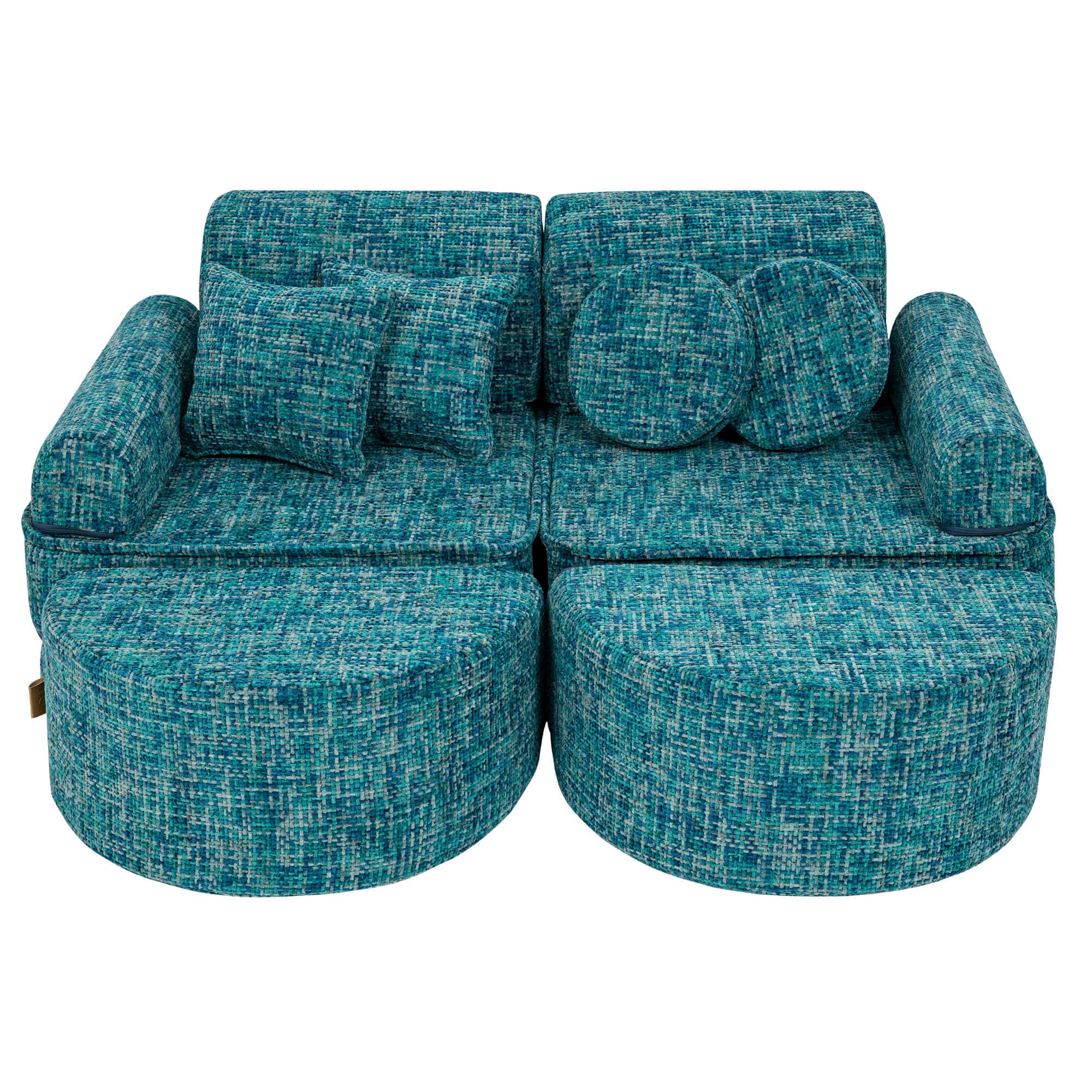 Meowbaby Tangle Sofa Max – Modular Kids Play Sofa Bed | 12 Pieces