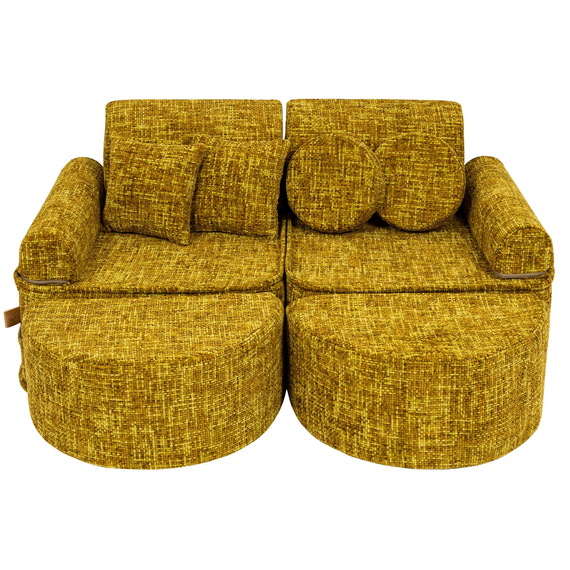 Meowbaby Tangle Sofa Max – Modular Kids Play Sofa Bed | 12 Pieces