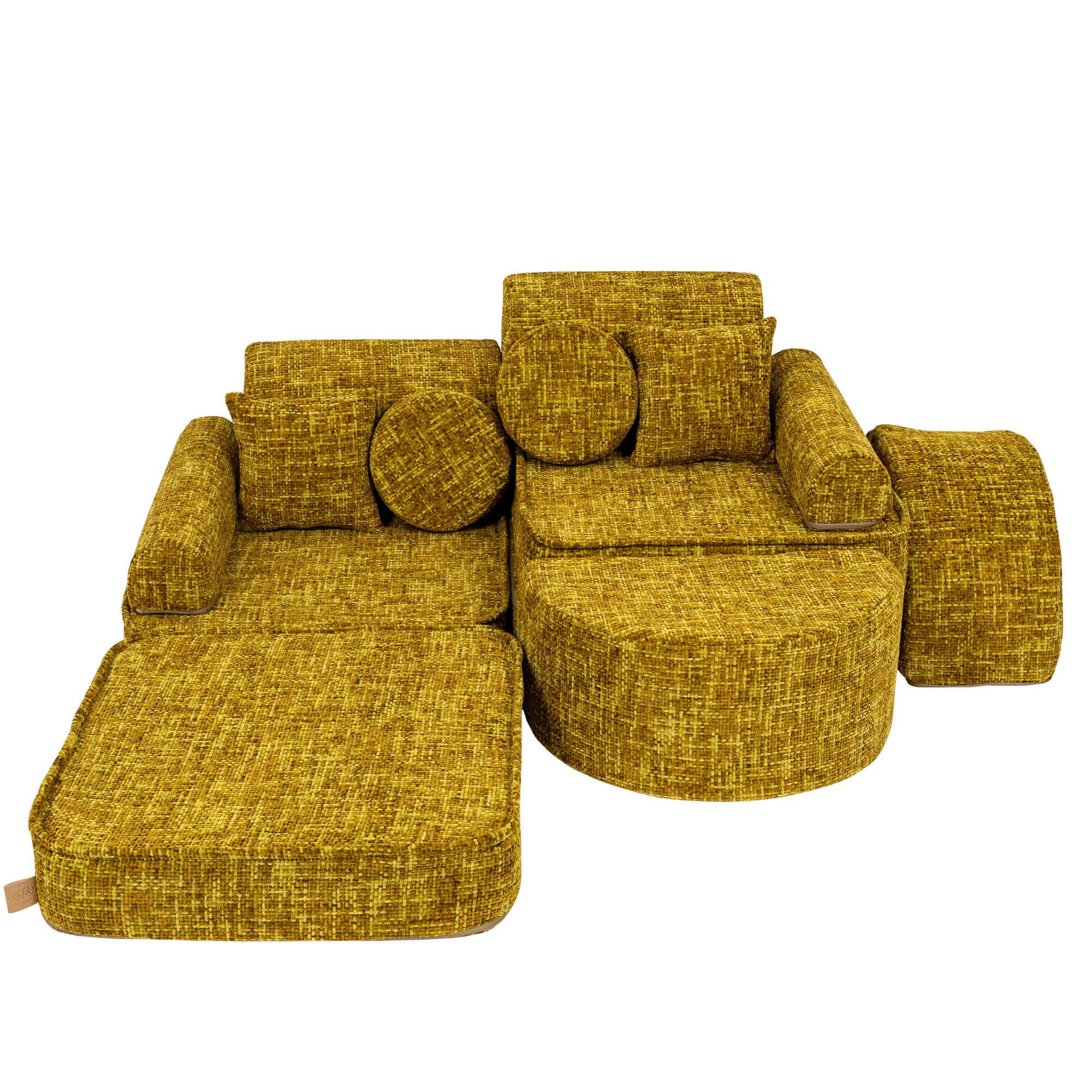 Meowbaby Tangle Sofa Max – Modular Kids Play Sofa Bed | 12 Pieces