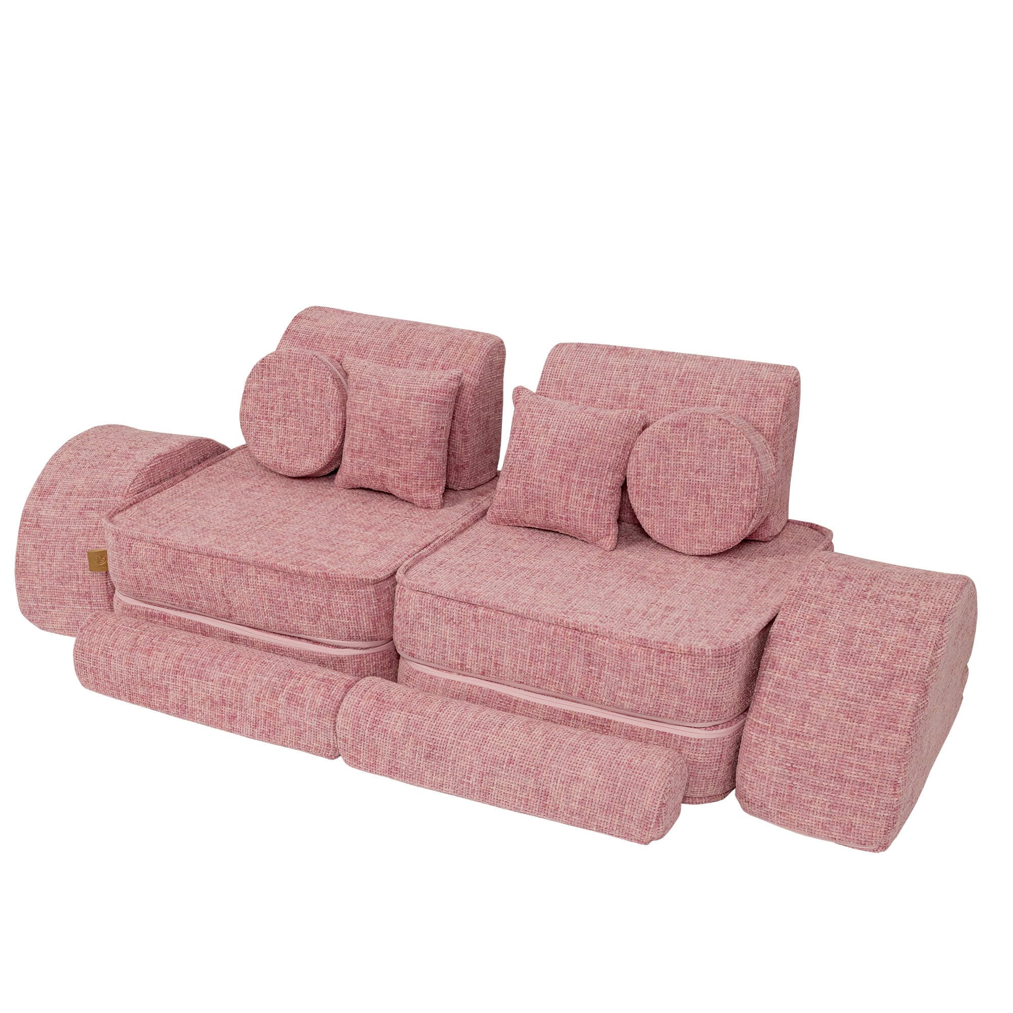 Meowbaby Tangle Sofa Max – Modular Kids Play Sofa Bed | 12 Pieces
