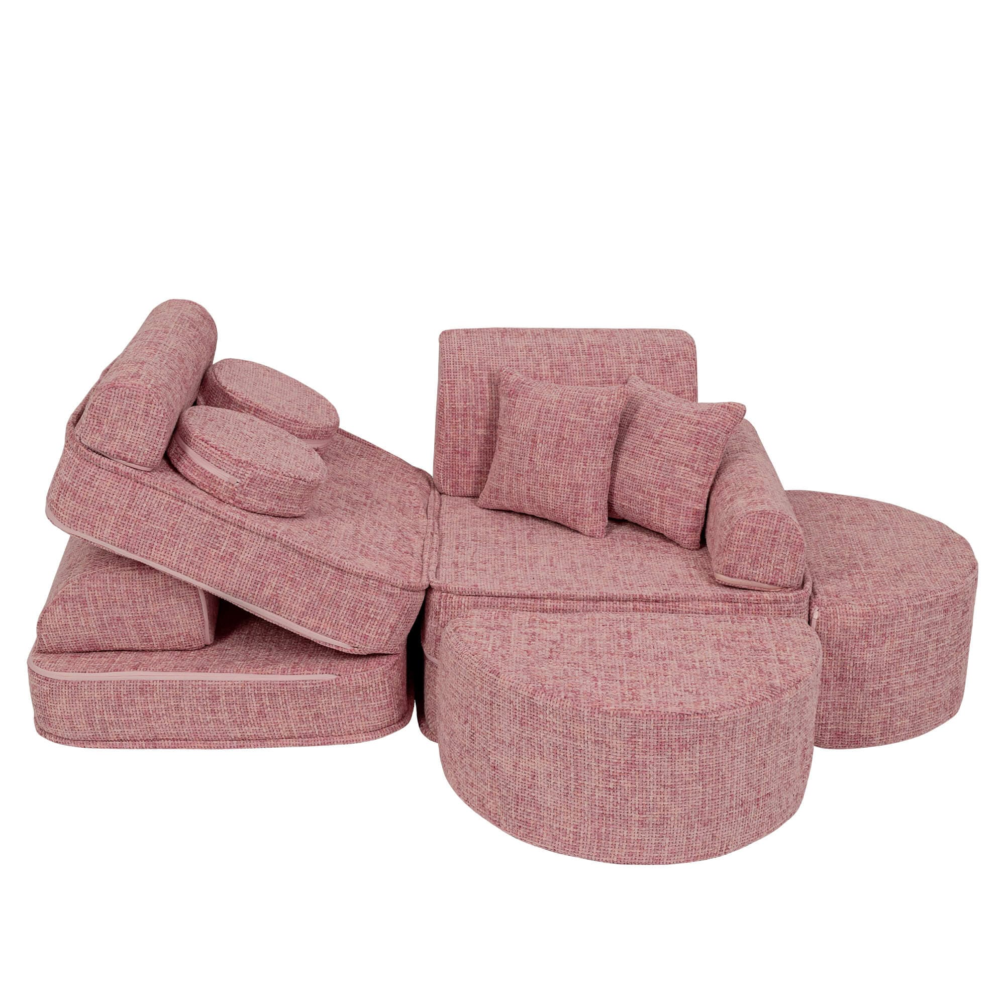 Meowbaby Tangle Sofa Max – Modular Kids Play Sofa Bed | 12 Pieces