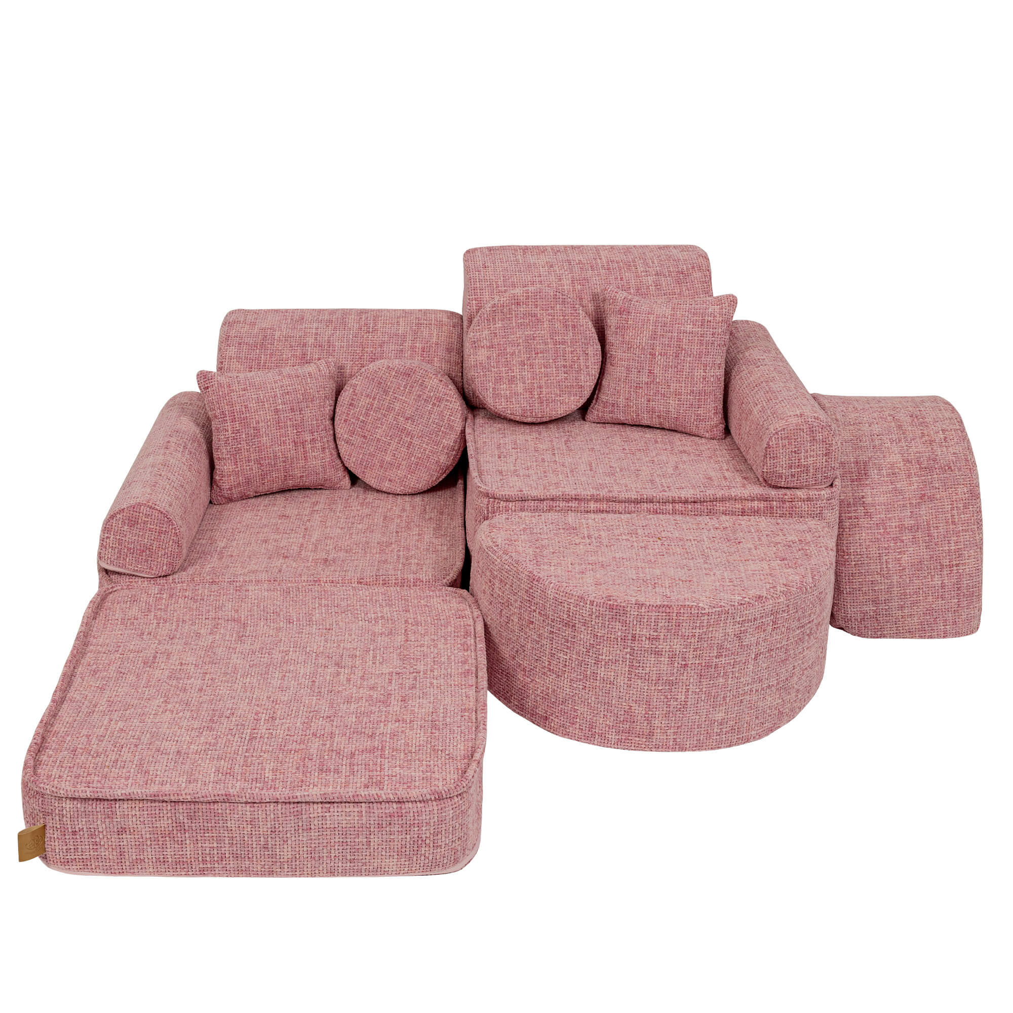 Meowbaby Tangle Sofa Max – Modular Kids Play Sofa Bed | 12 Pieces