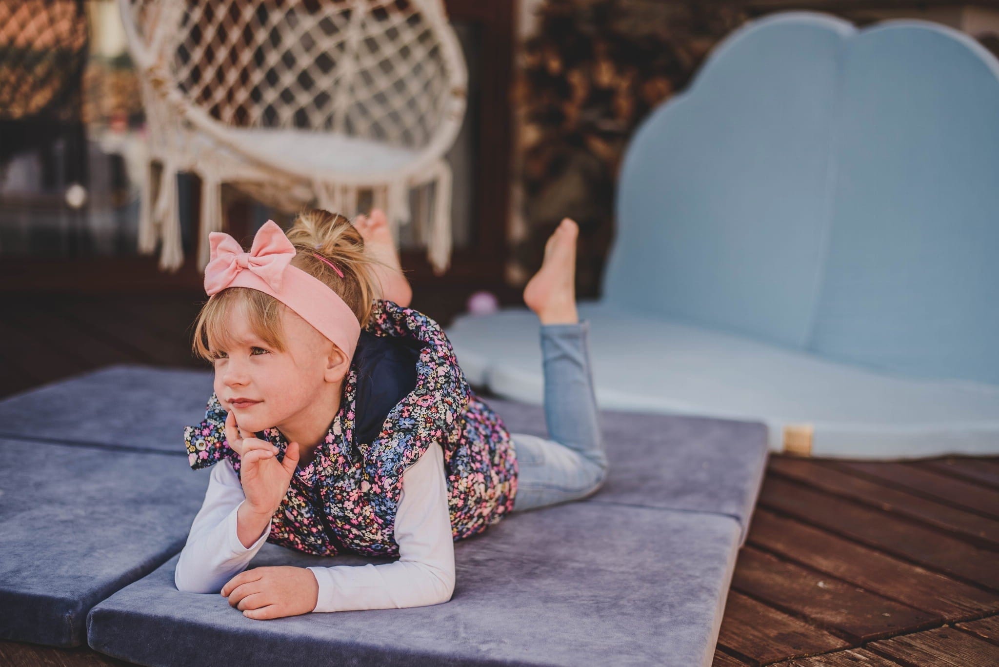 Meowbaby Velvet - Foldable Foam Baby Square Play Mat | Perfect for Crawling