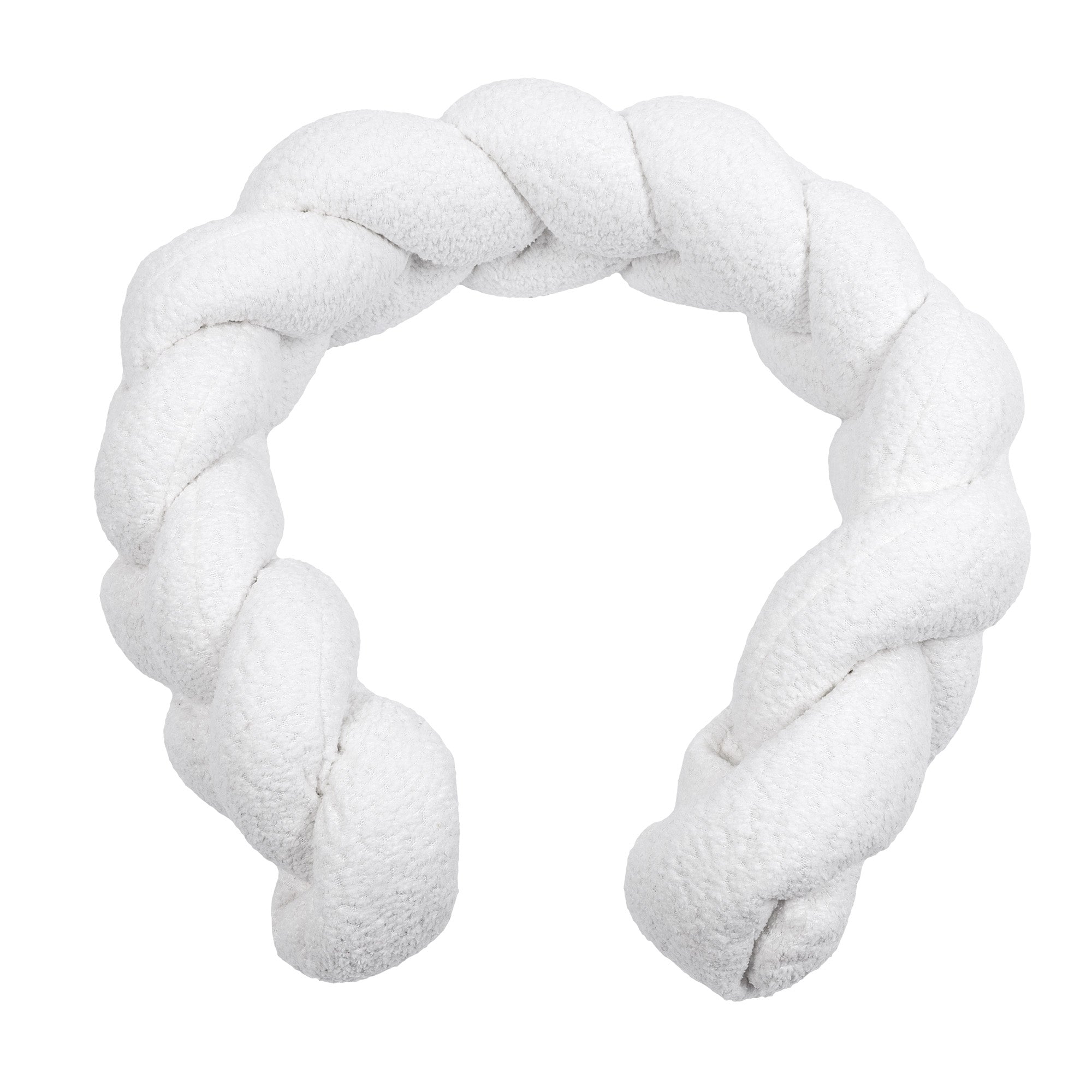 Meowbaby Warkocz Ochronny do Łóżeczka – Miękki Ochraniacz dla Dziecka | Boucle